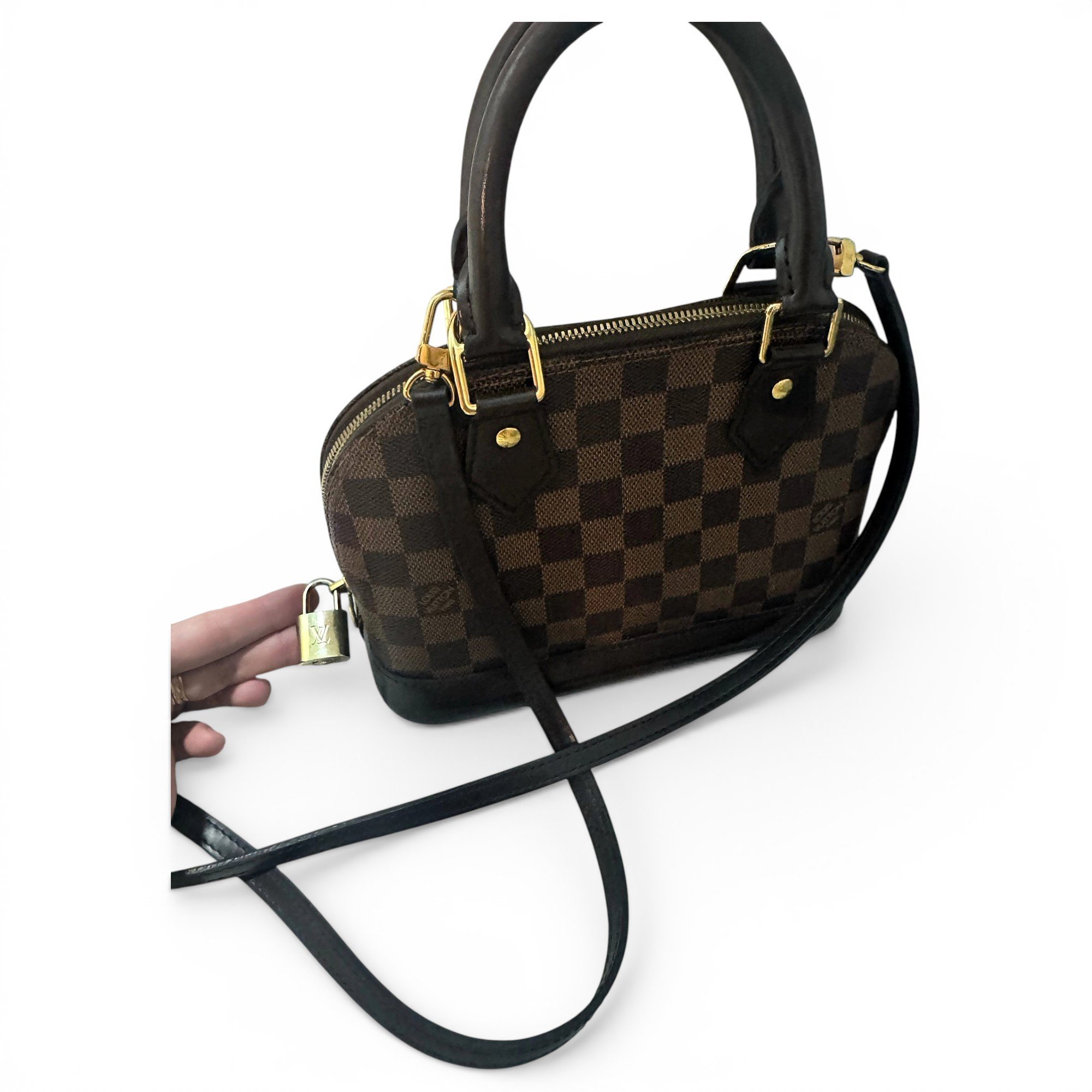 Alma BB leather handbag