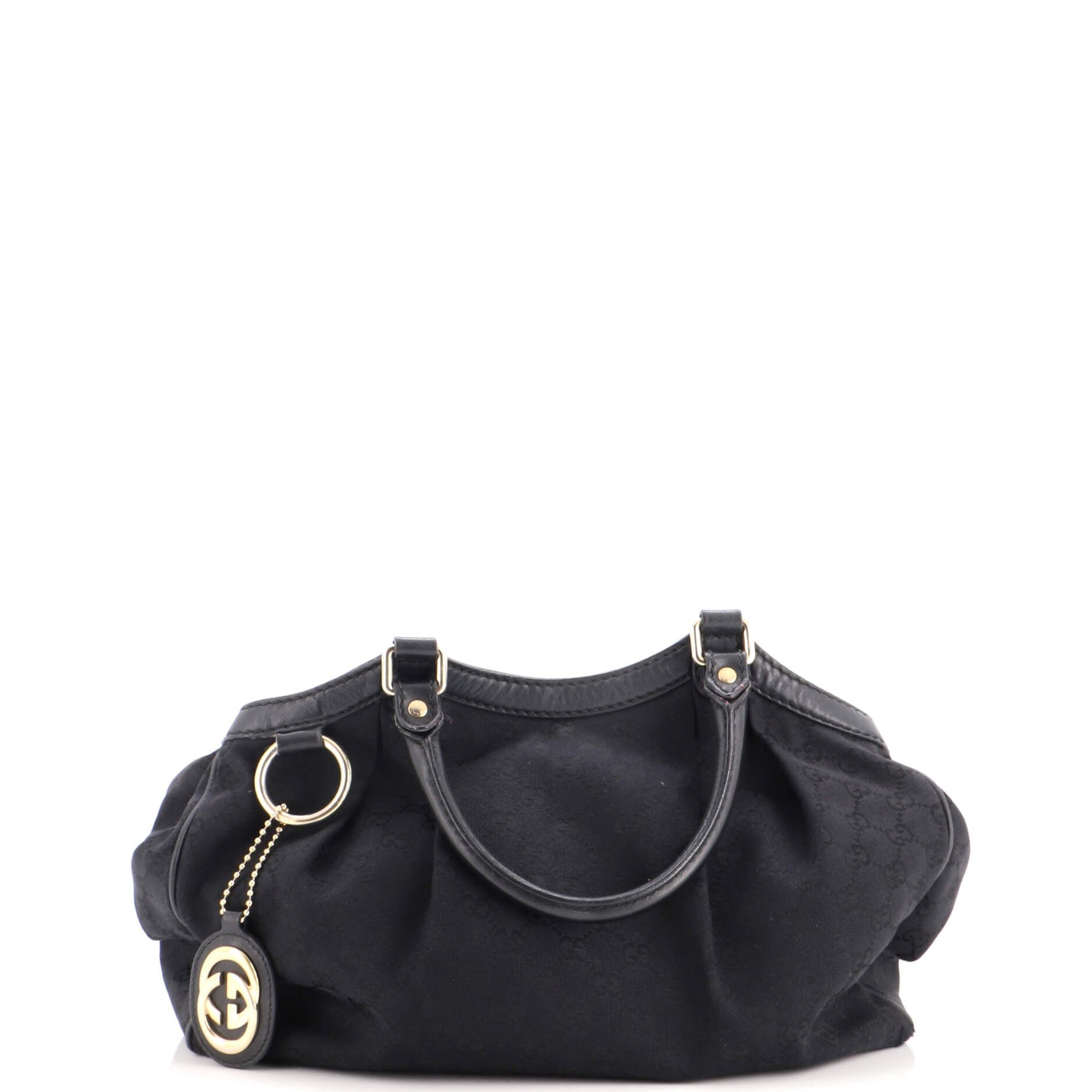 Sukey Tote GG Canvas with Leather Medium