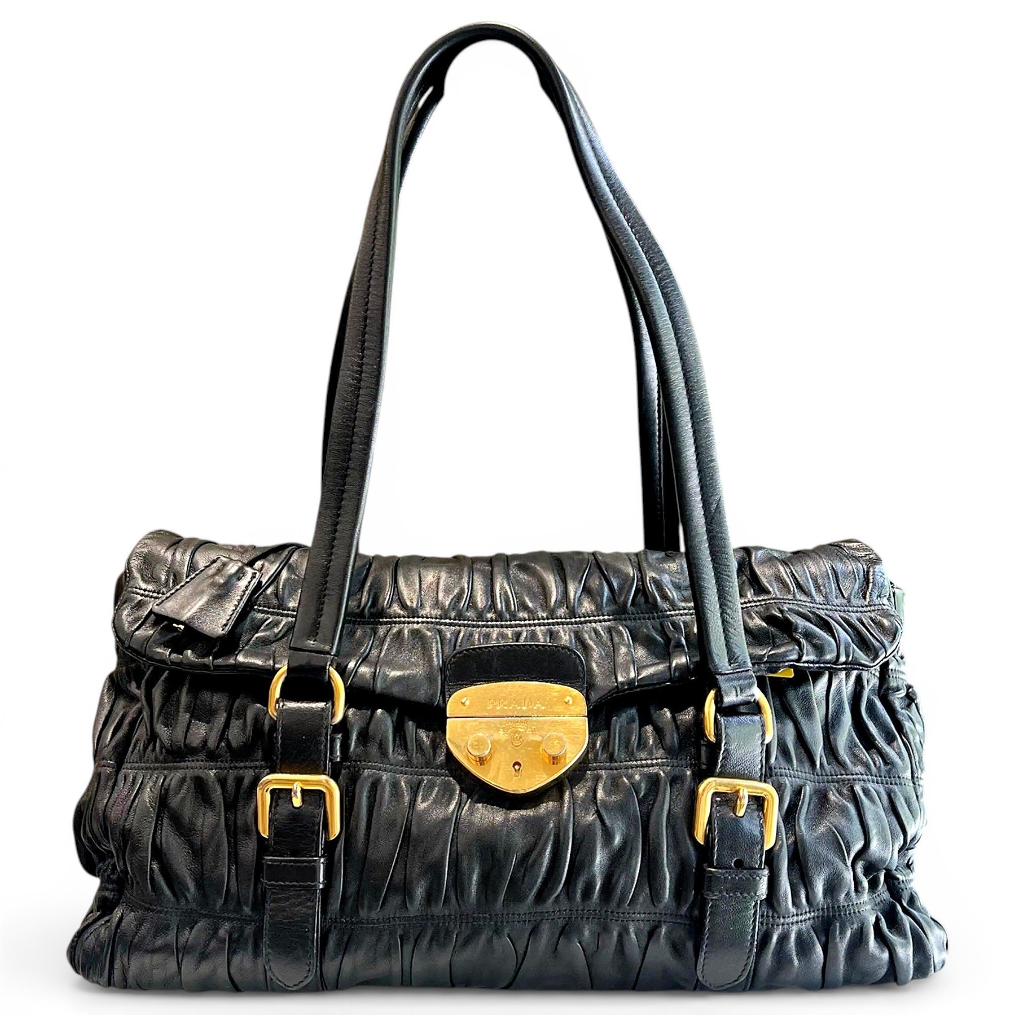 Leather handbag