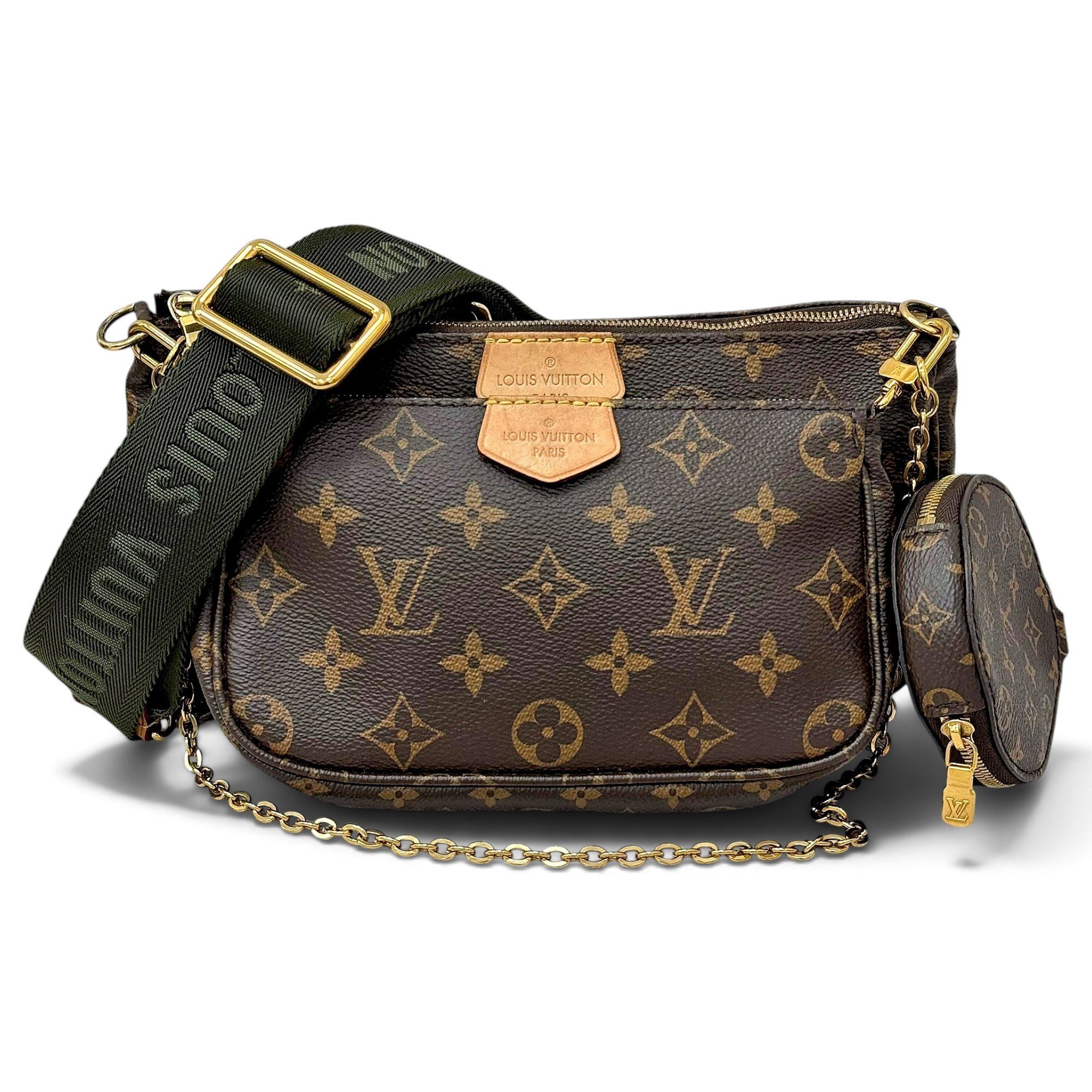 Multi Pochette Accessoires leather handbag