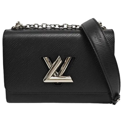 Twist leather handbag