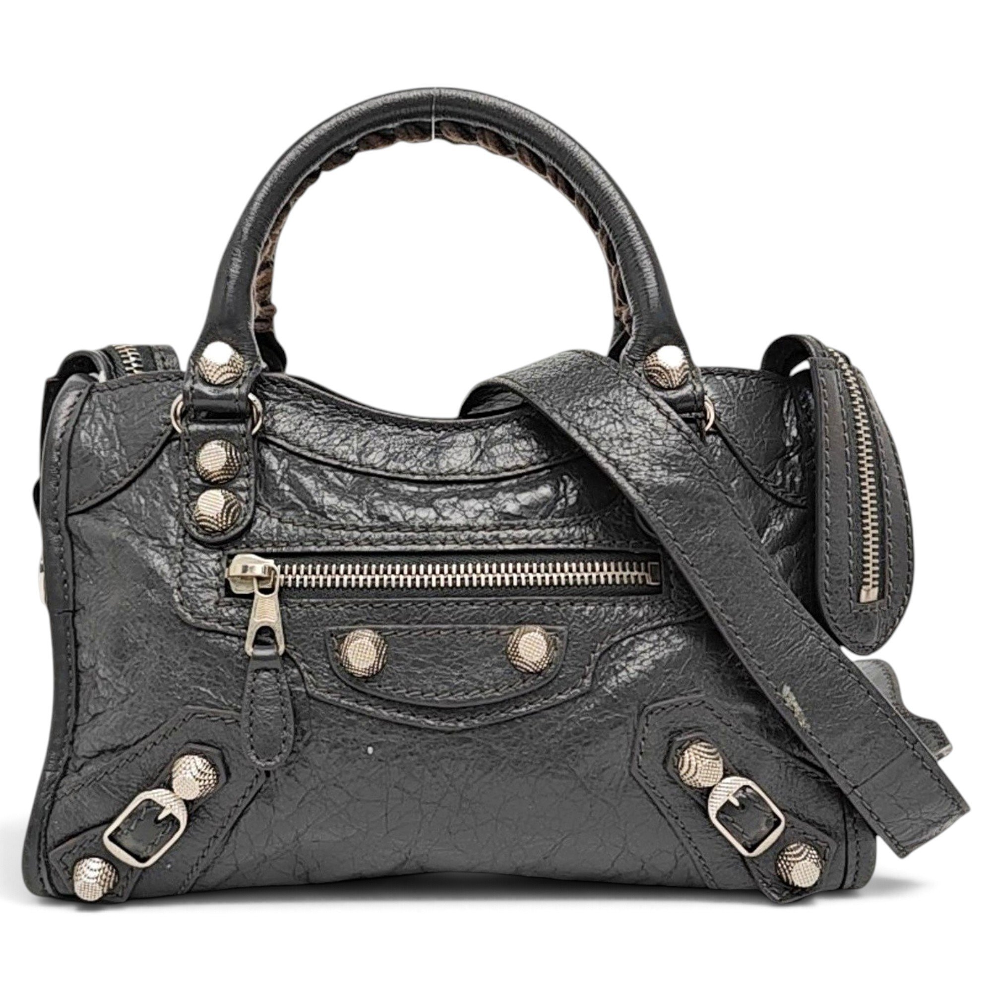 Leather handbag