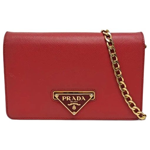 Leather crossbody bag
