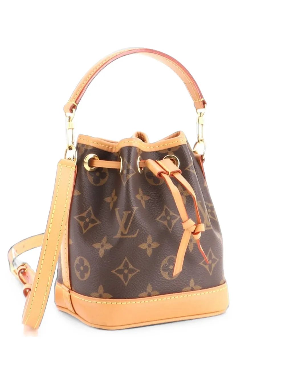 Noe NM Handbag Monogram Canvas Nano bucket bag