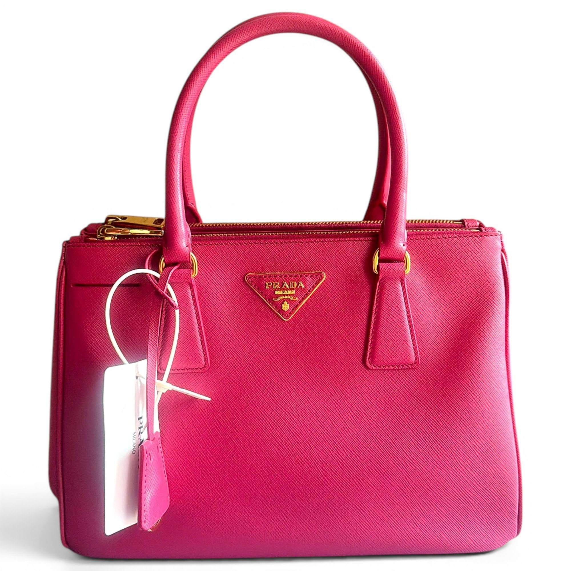 Galleria leather handbag