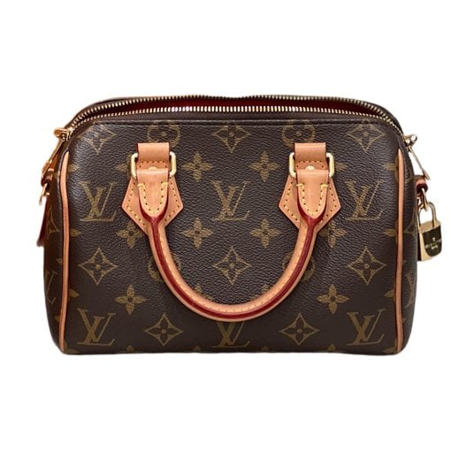 Speedy leather handbag