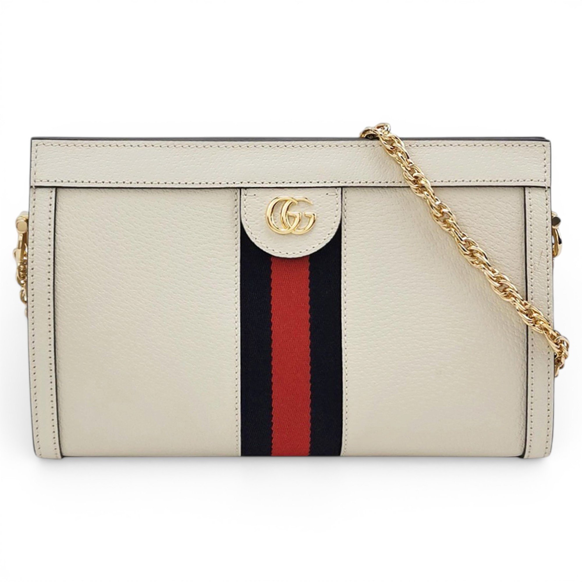Ophidia Chain leather handbag