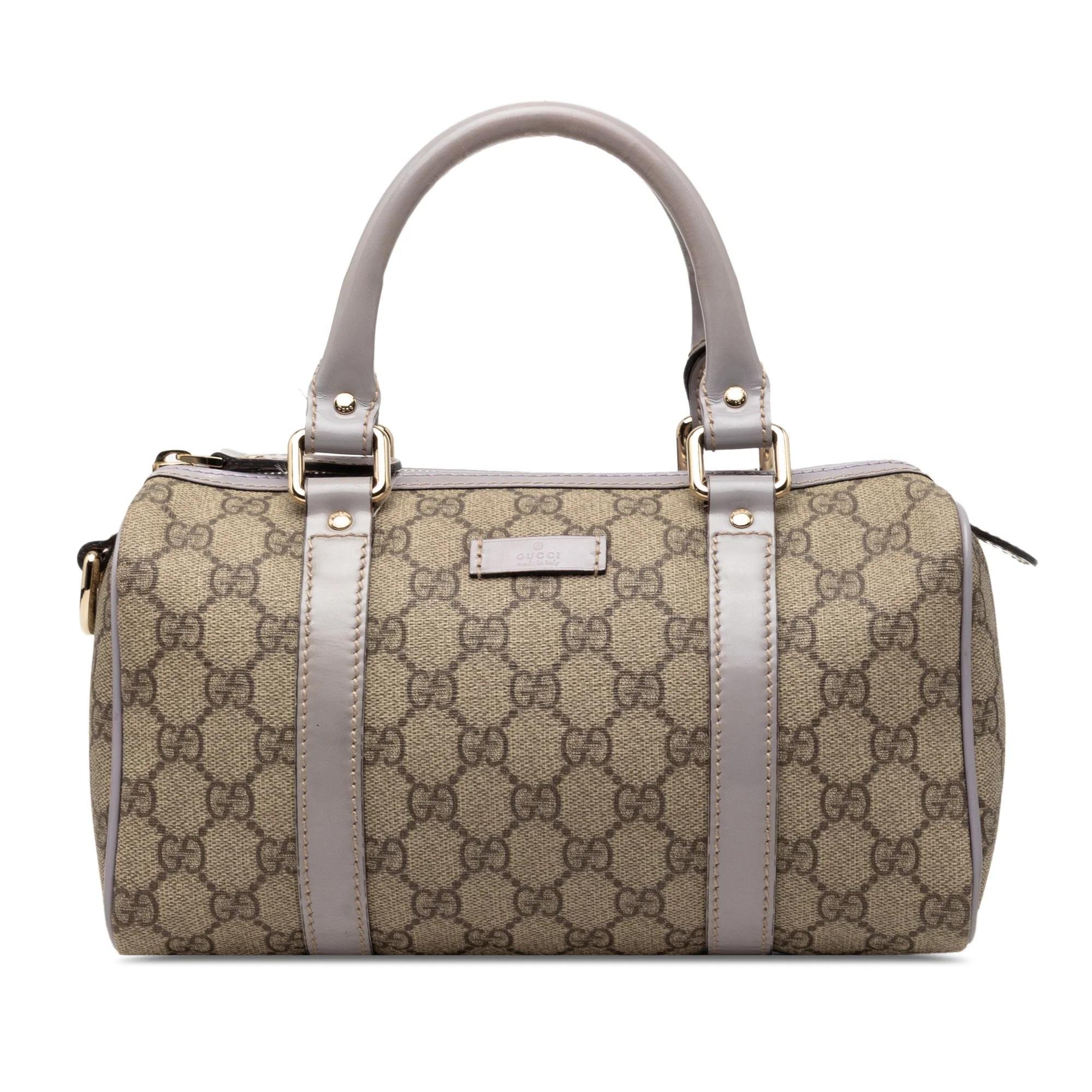 Boston leather bag