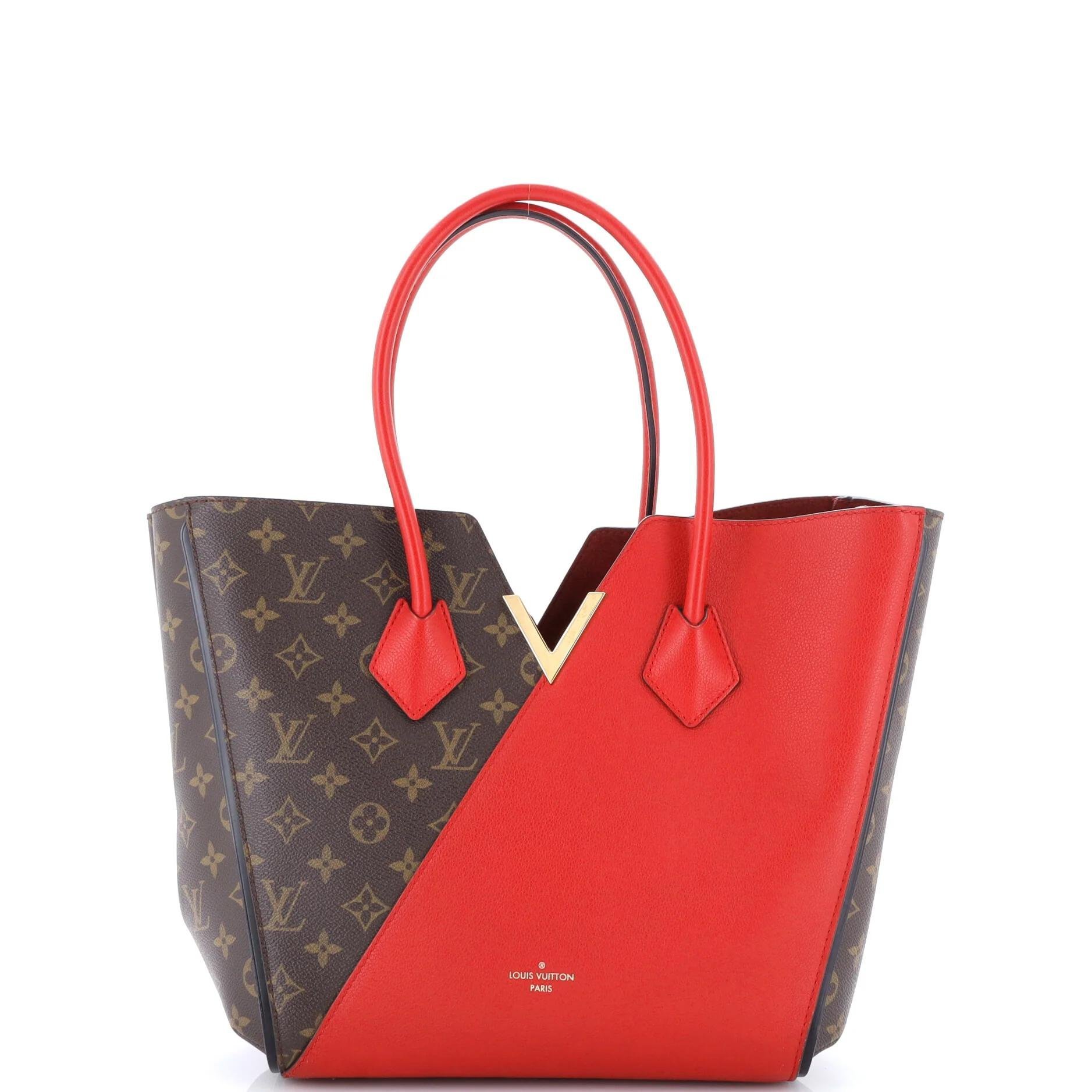Leather tote