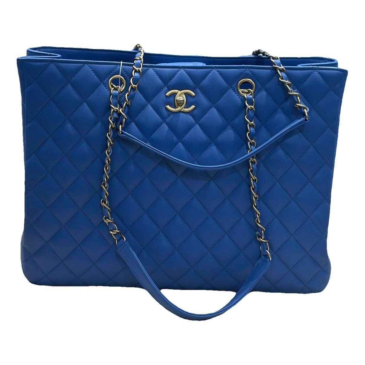 Grand shopping leather handbag