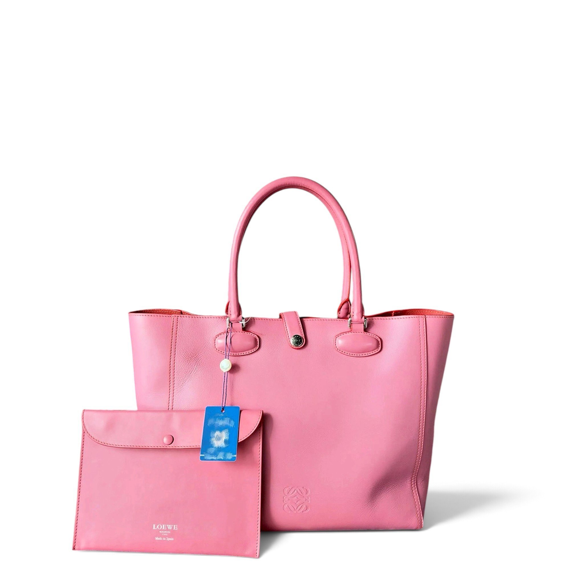 Léo leather tote