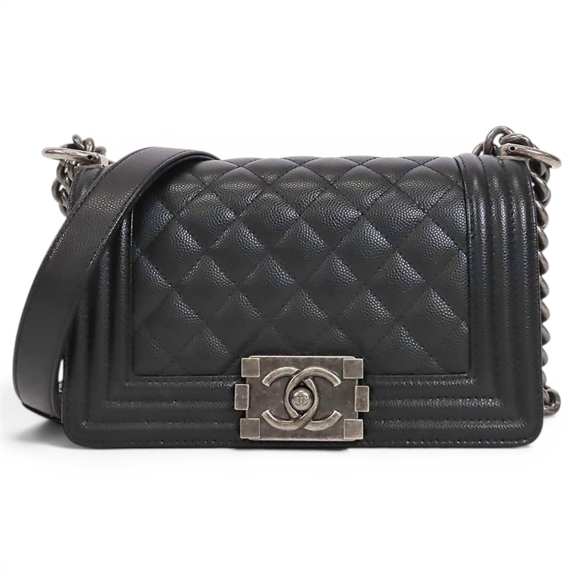 Boy leather handbag