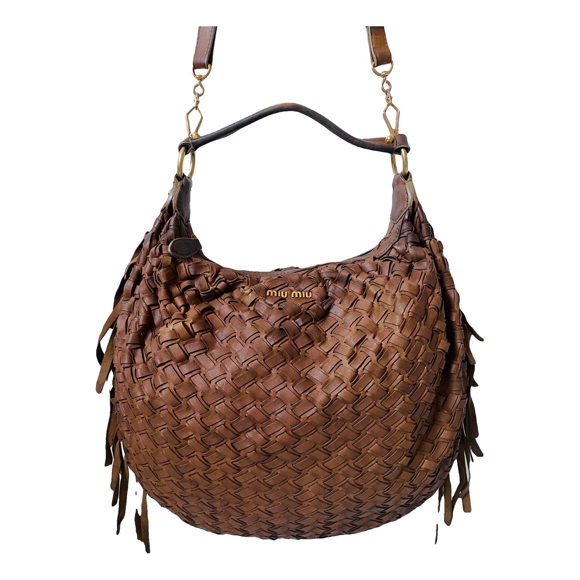Leather handbag