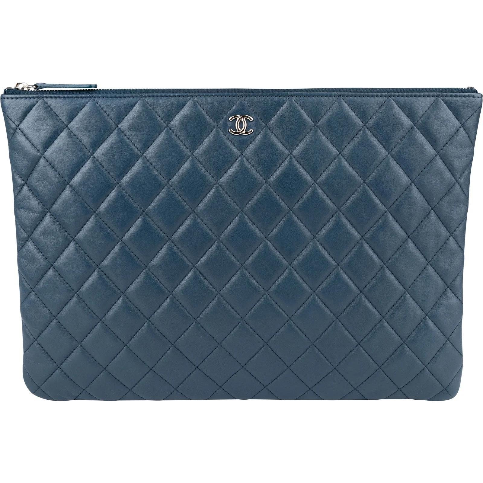 Timeless/Classique leather clutch bag