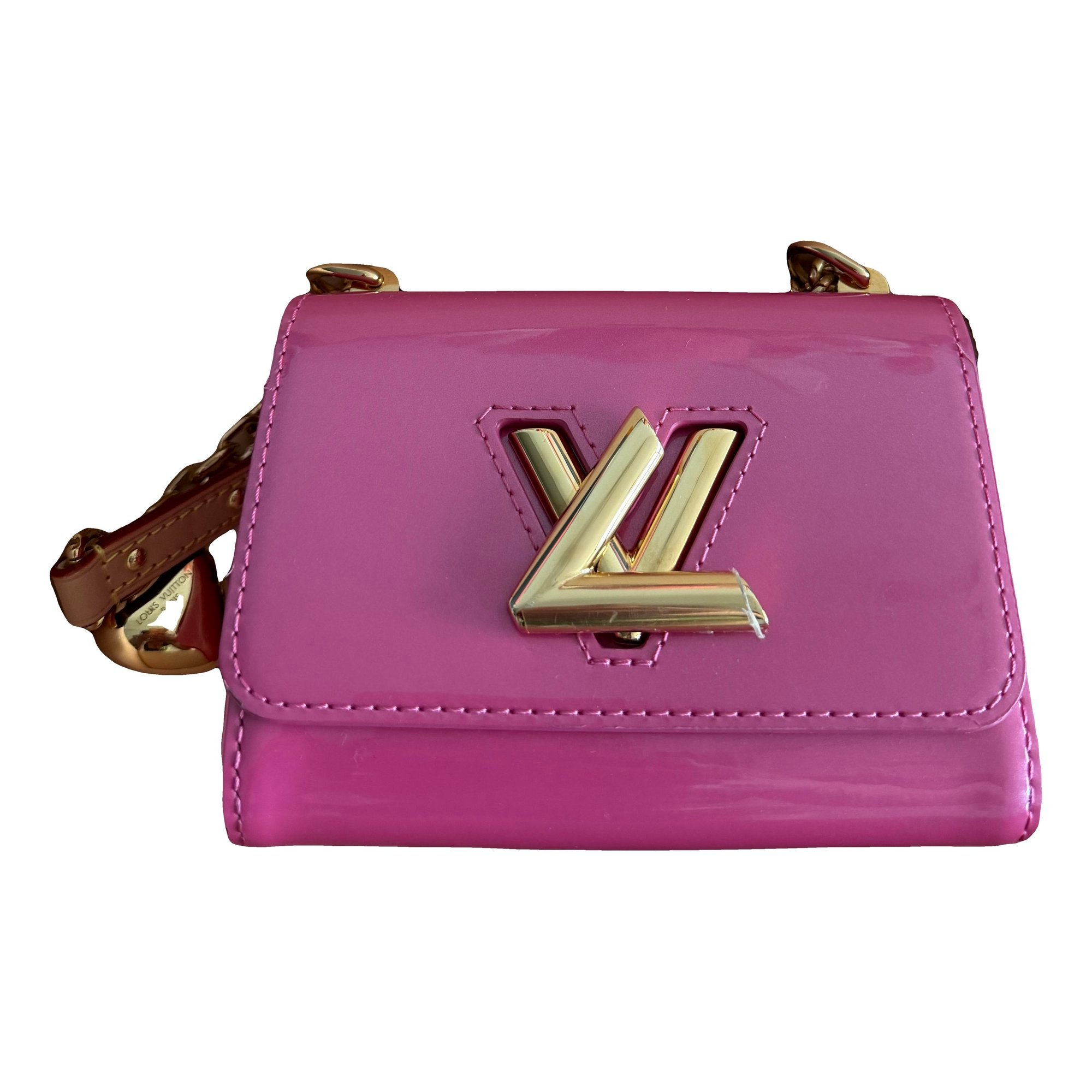 Twist Chain leather handbag