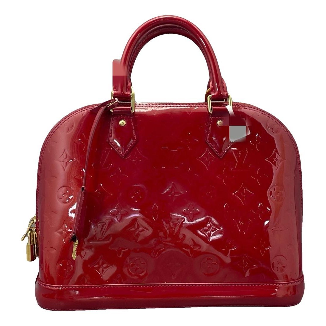Alma patent leather handbag