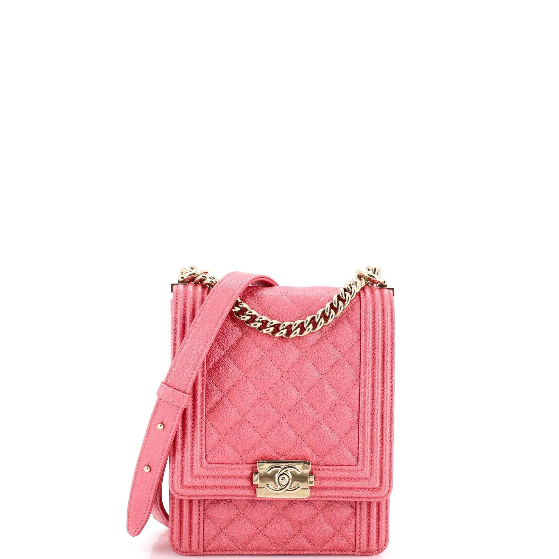 North South Boy leather handbag