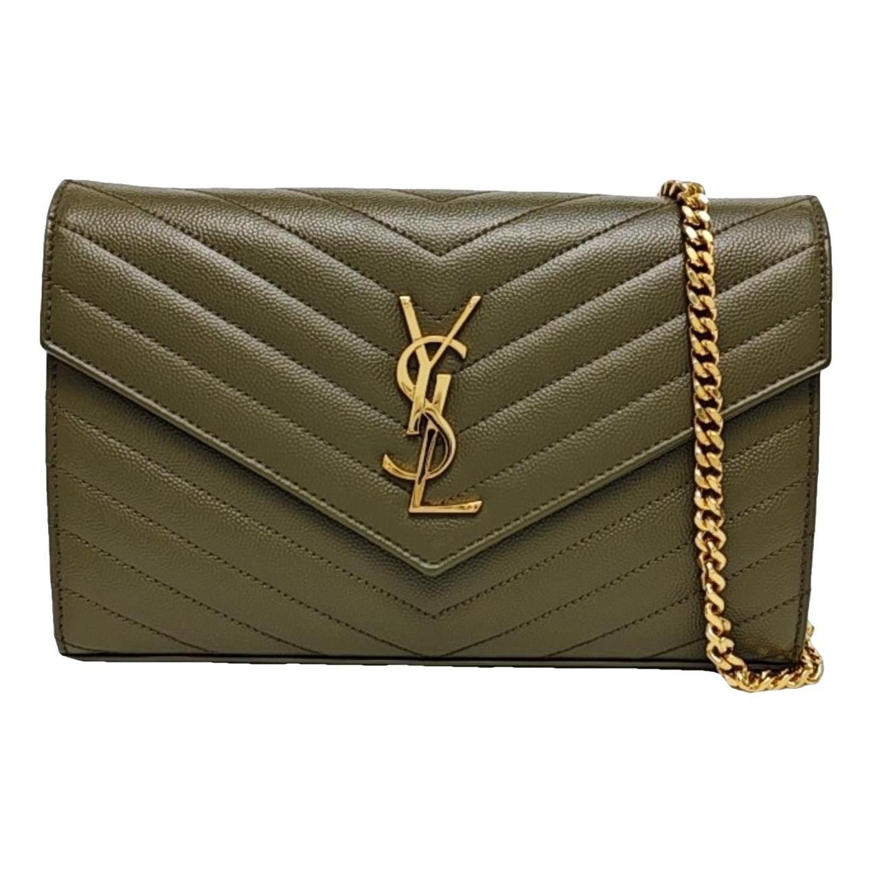 Baby monogramme leather handbag