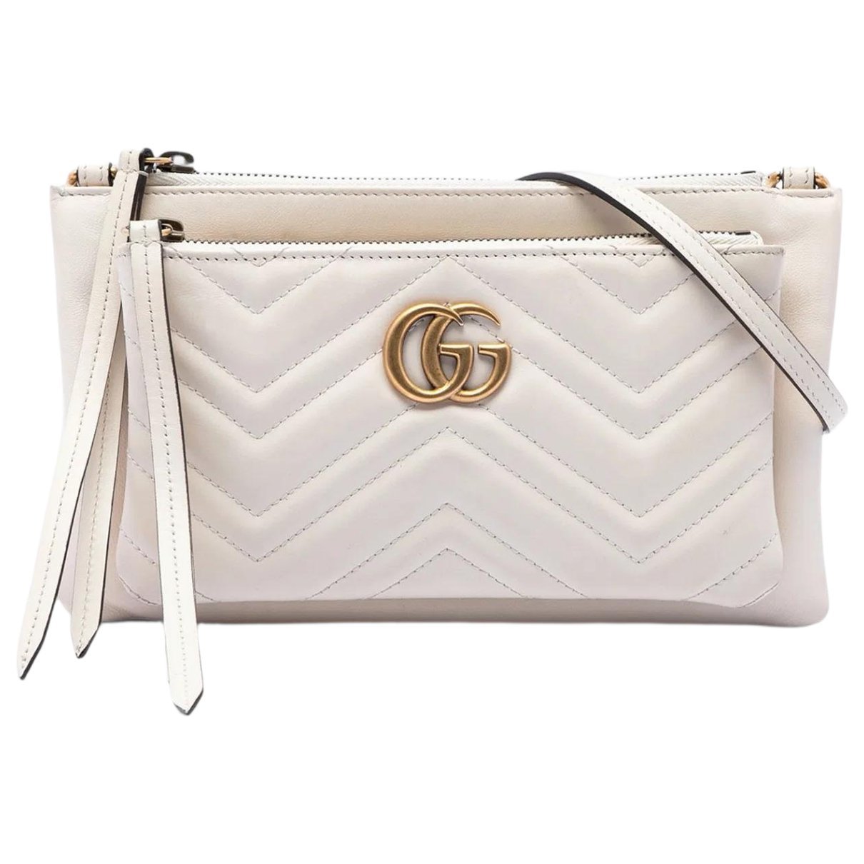 Marmont leather clutch bag