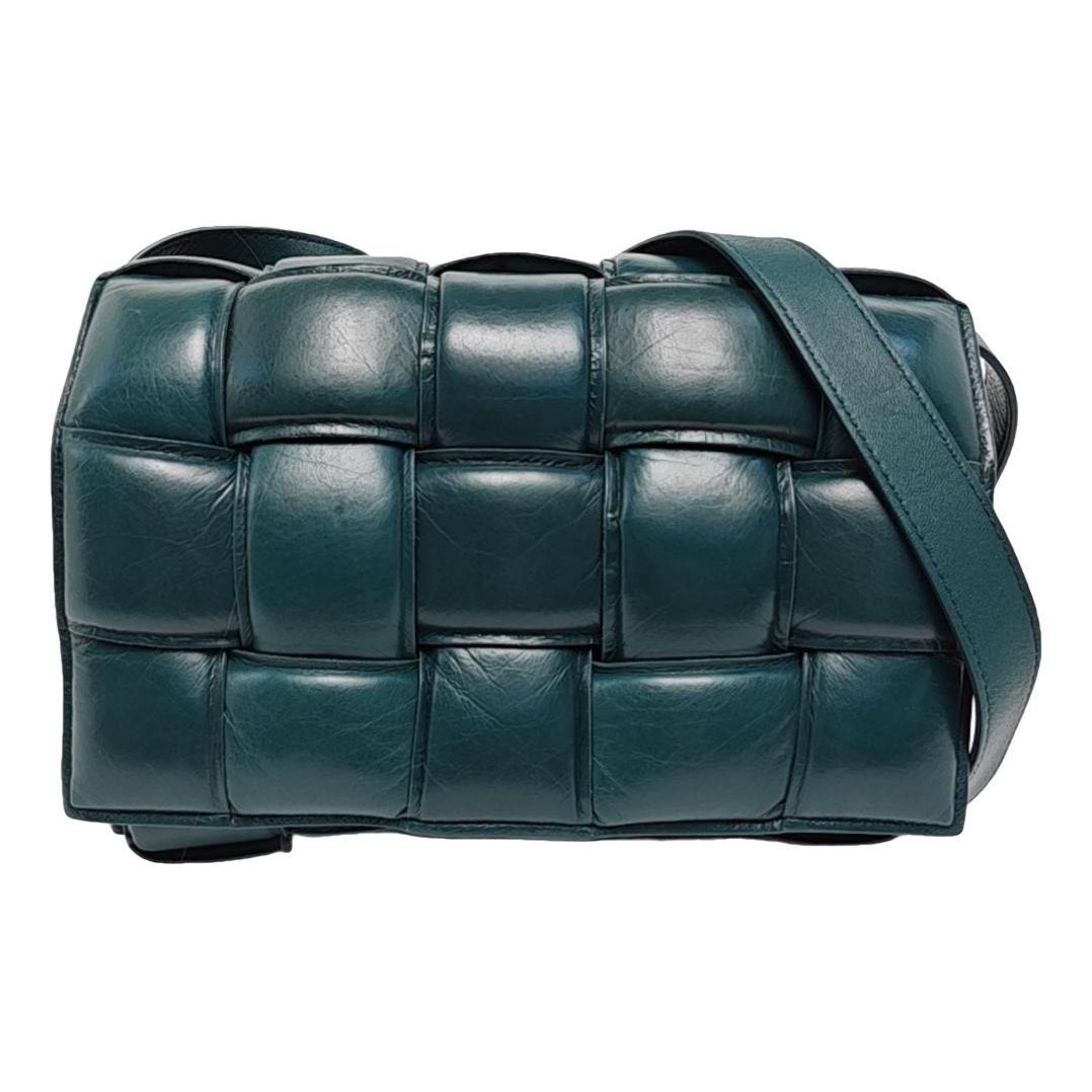 Cassette Padded leather crossbody bag