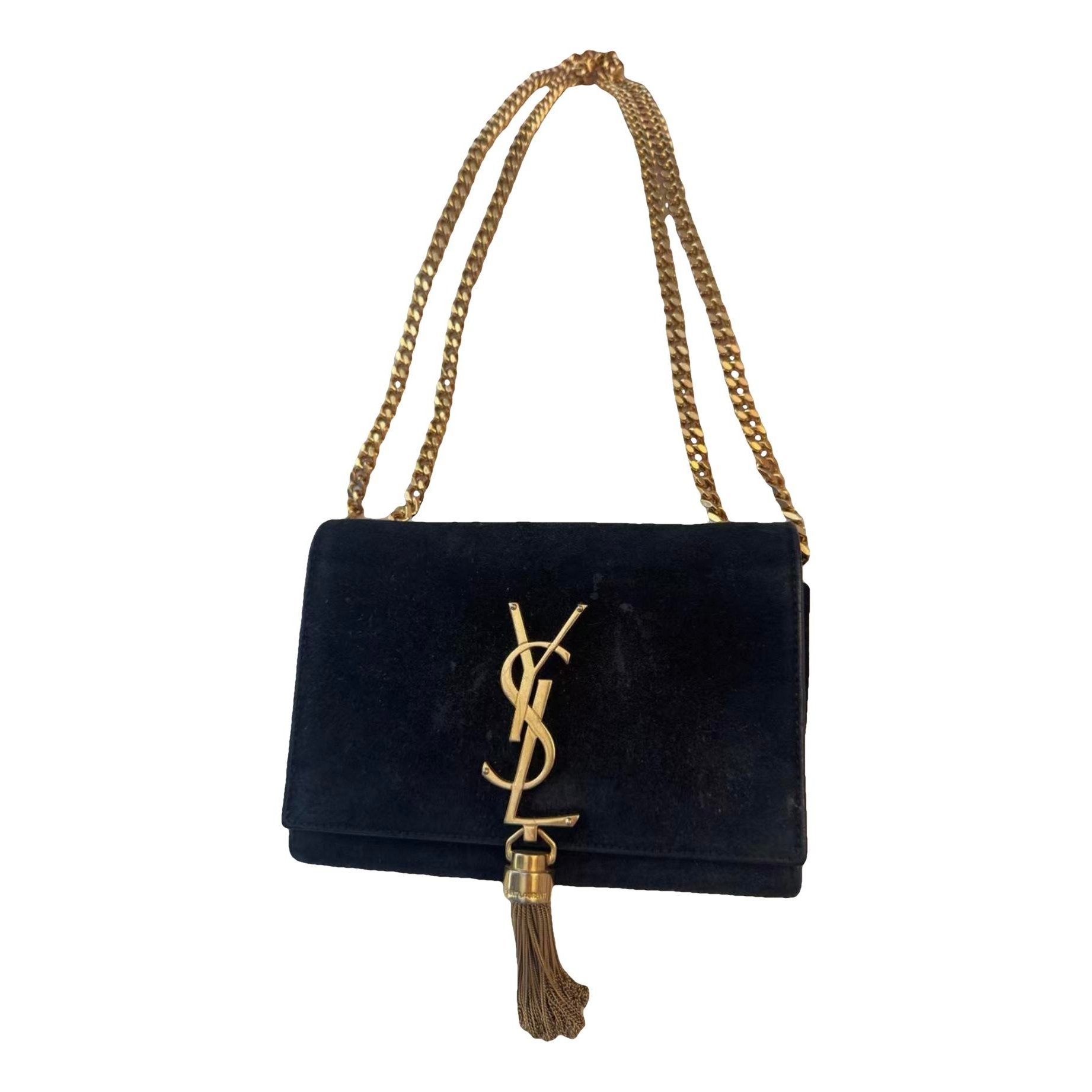 Pompom Kate leather crossbody bag