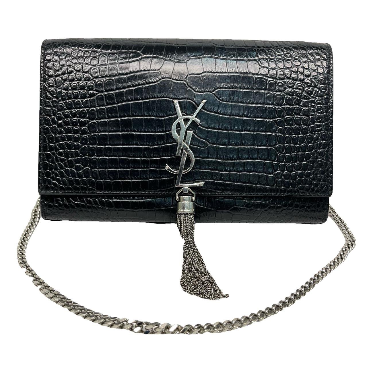 Pompom Kate leather crossbody bag