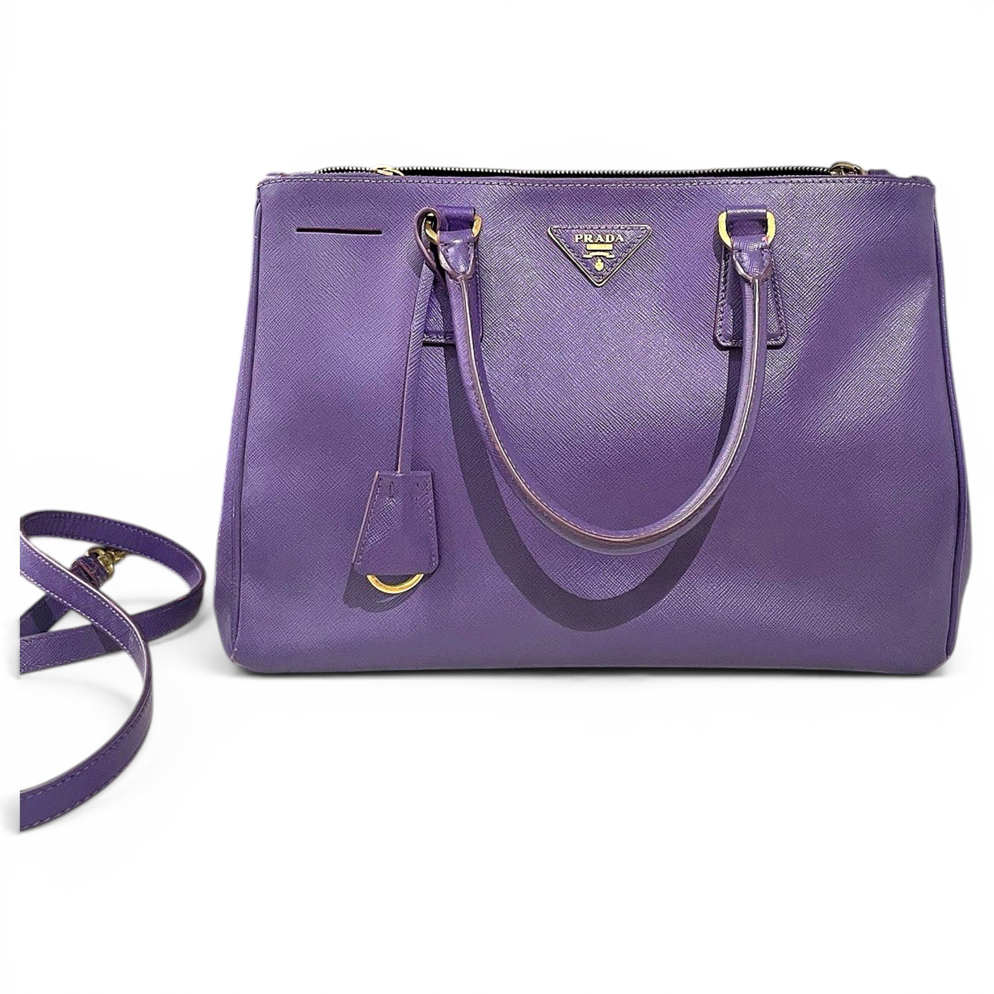 Galleria leather handbag