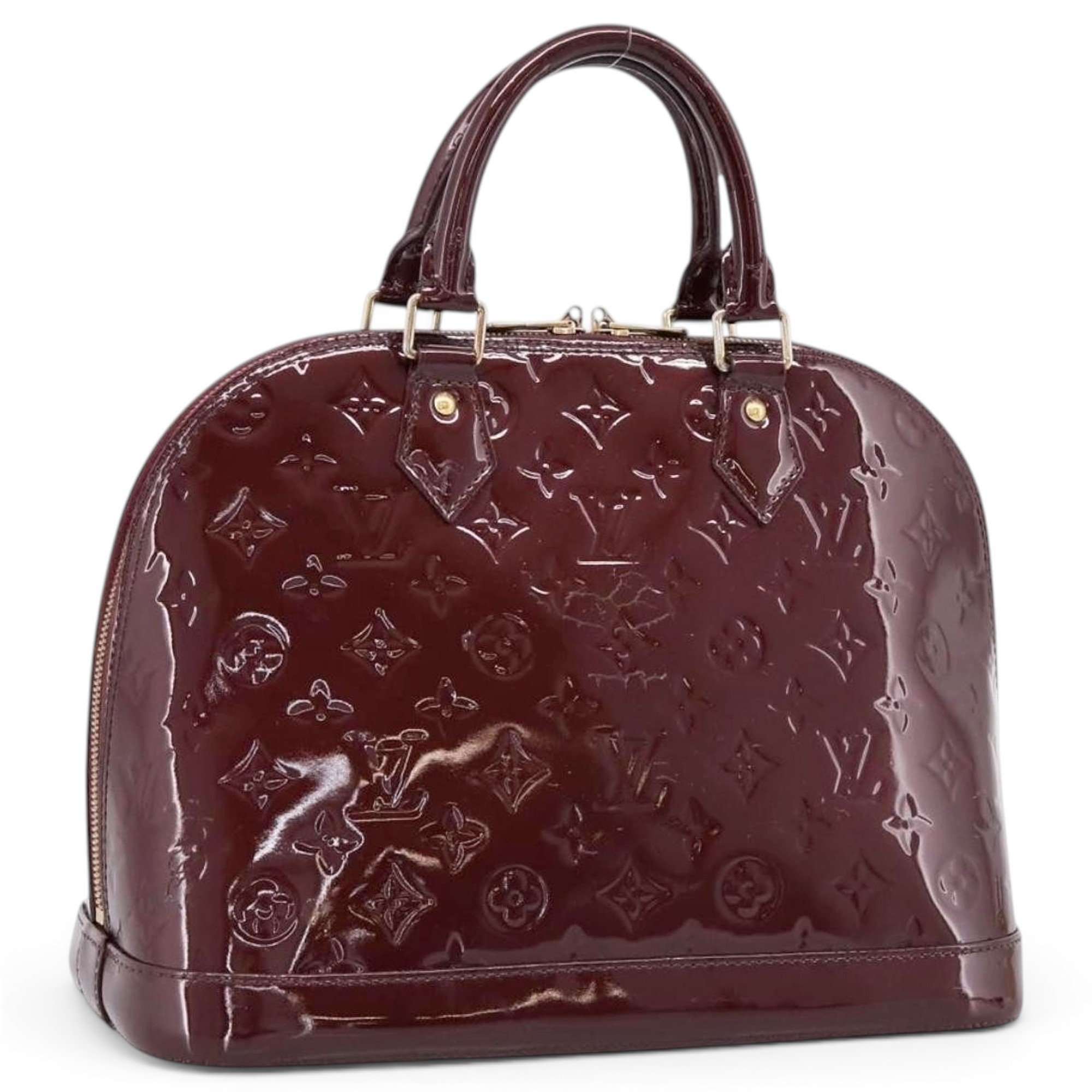Alma leather handbag