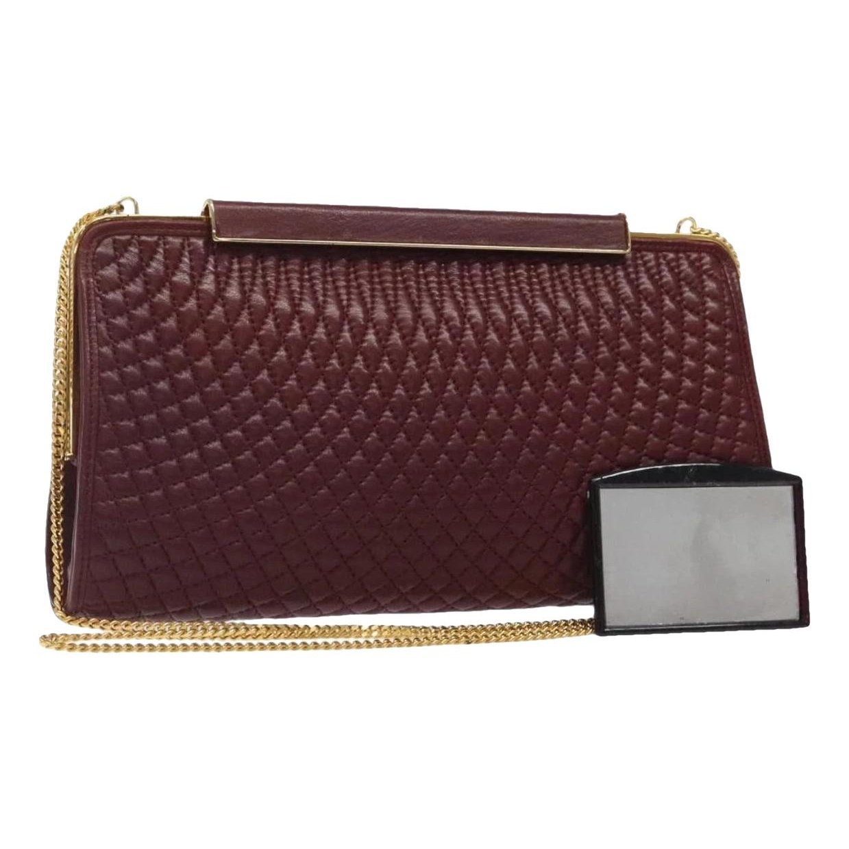 Leather tote