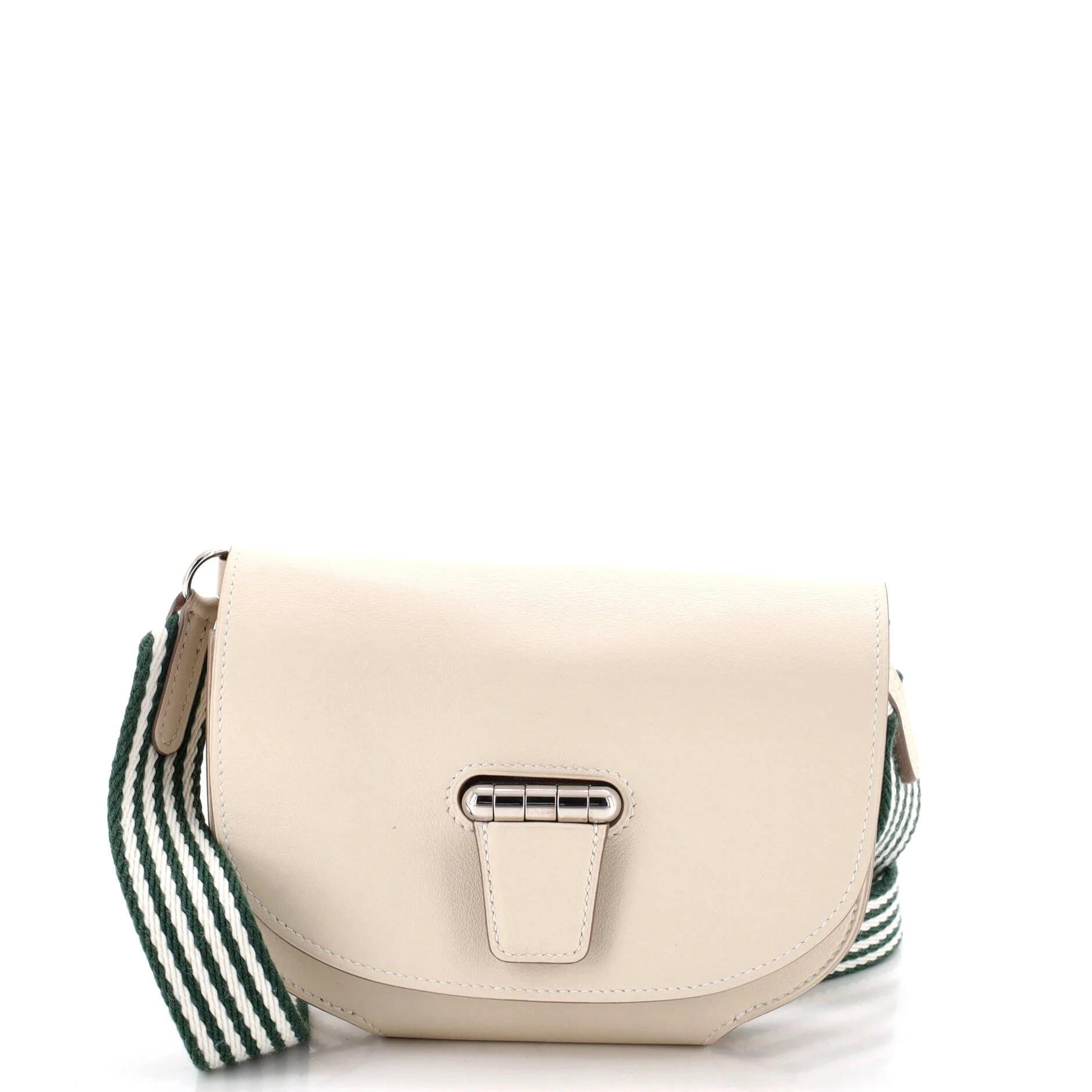 Convoyeur leather crossbody bag