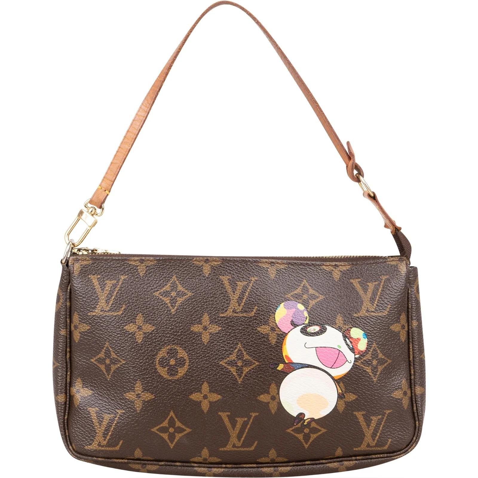 Pochette Accessoire leather handbag