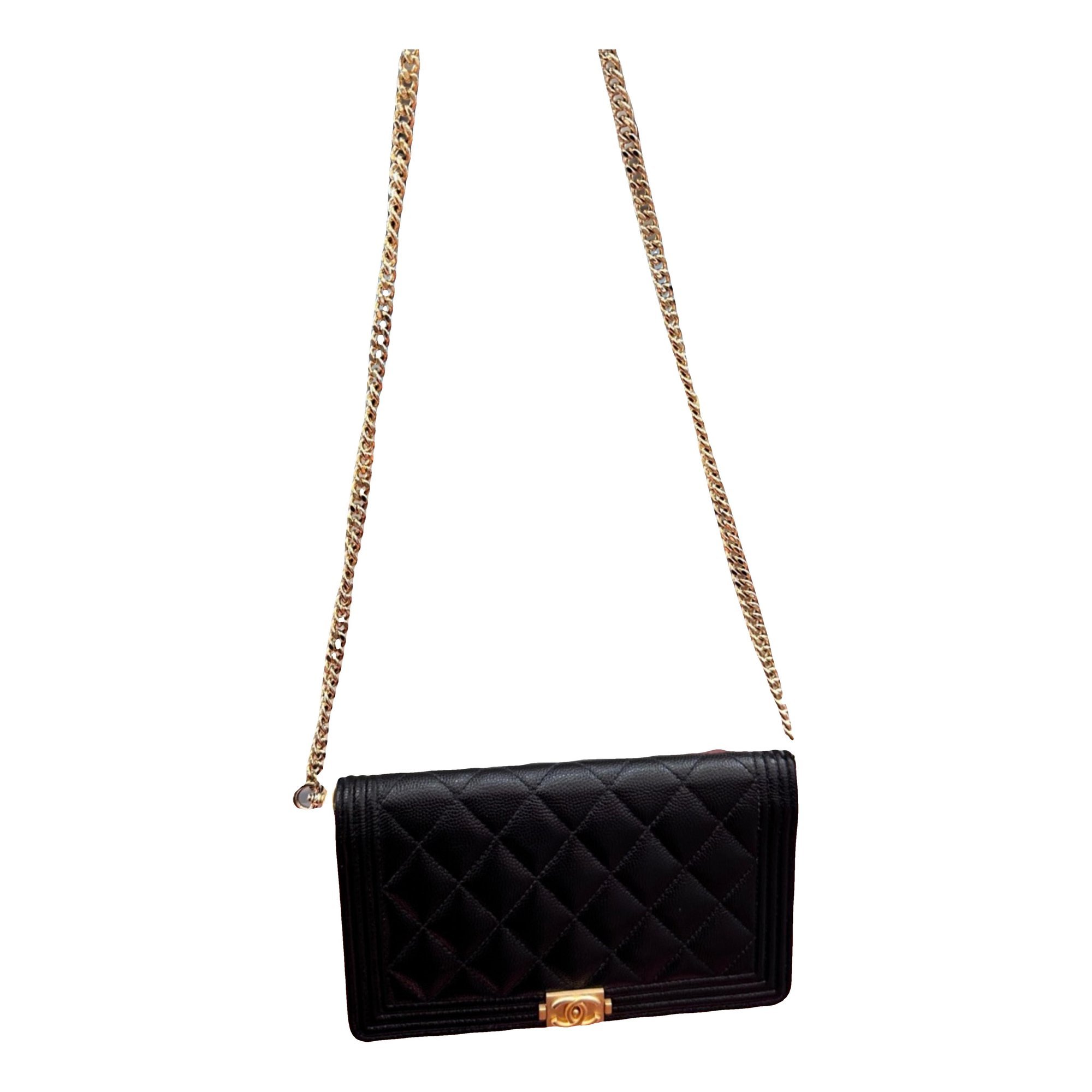Wallet On Chain Gabrielle leather crossbody bag