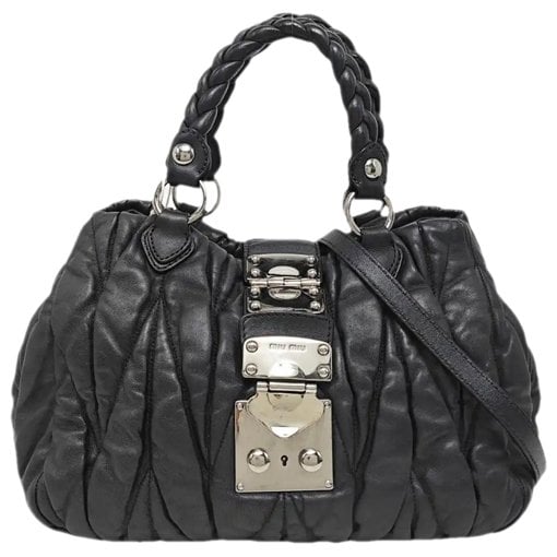 Leather handbag