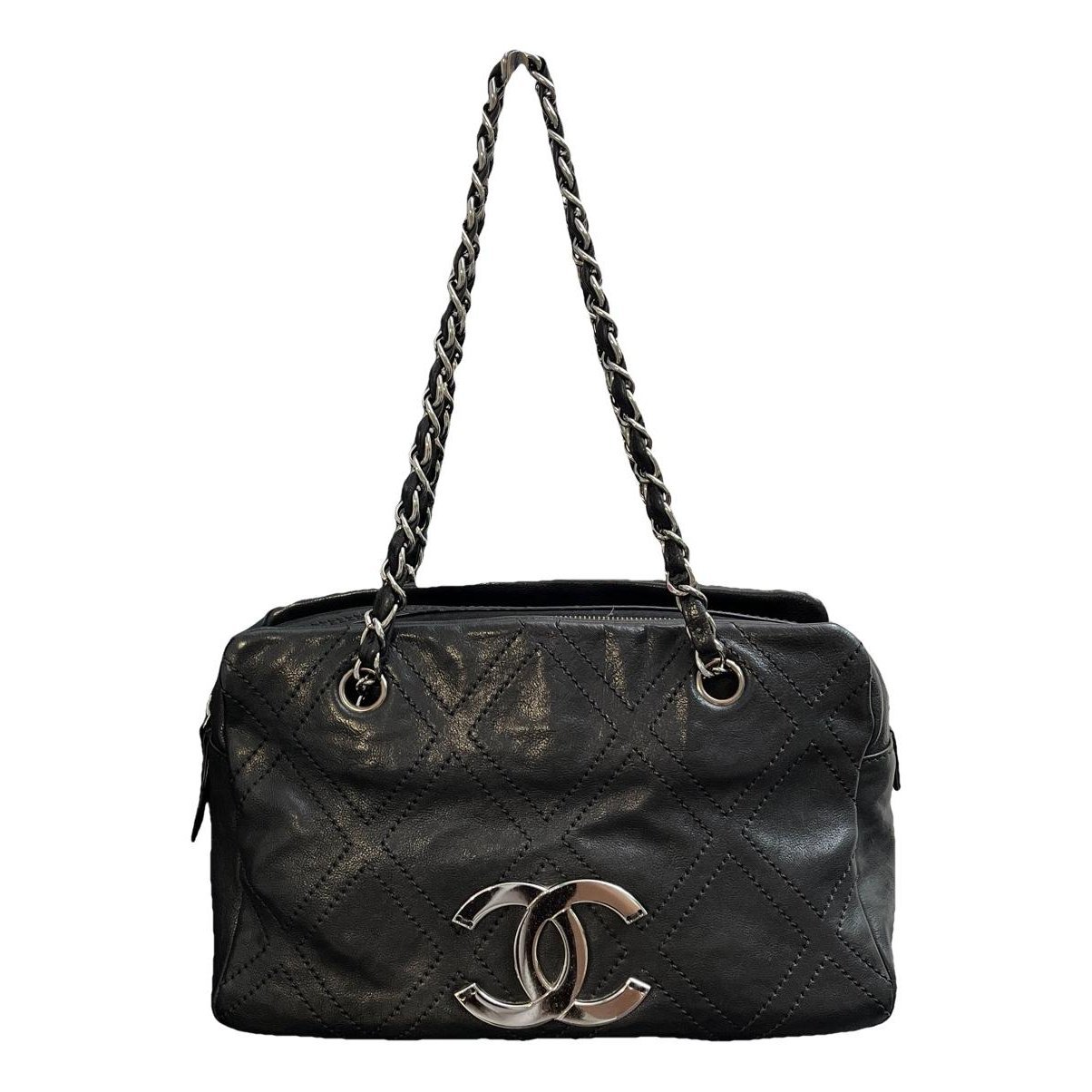 Leather handbag