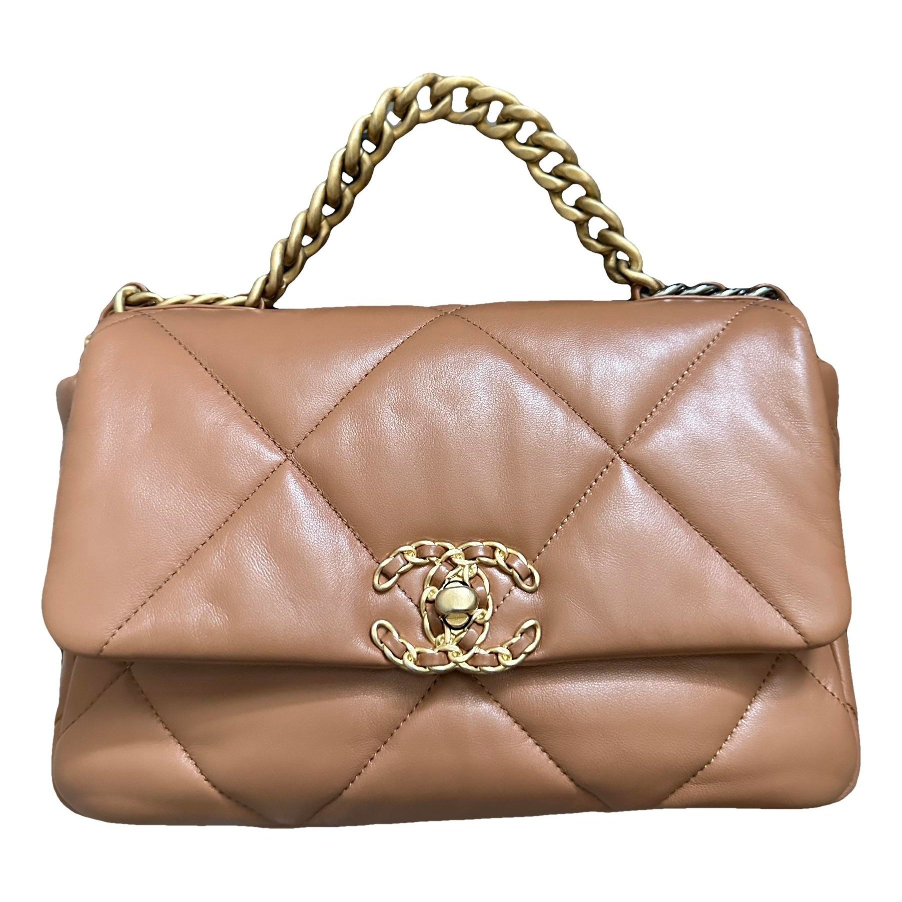 Chanel 19 leather handbag