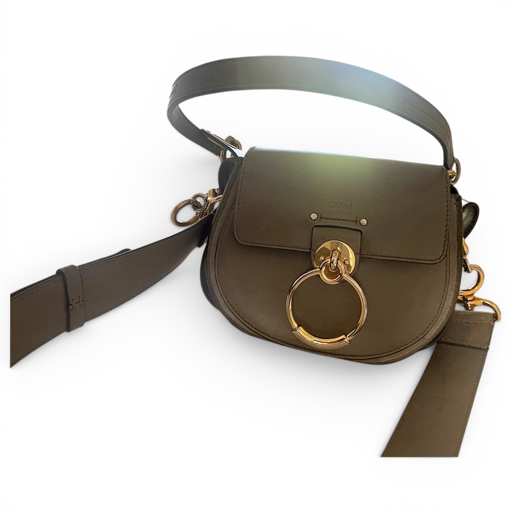 Tess leather handbag