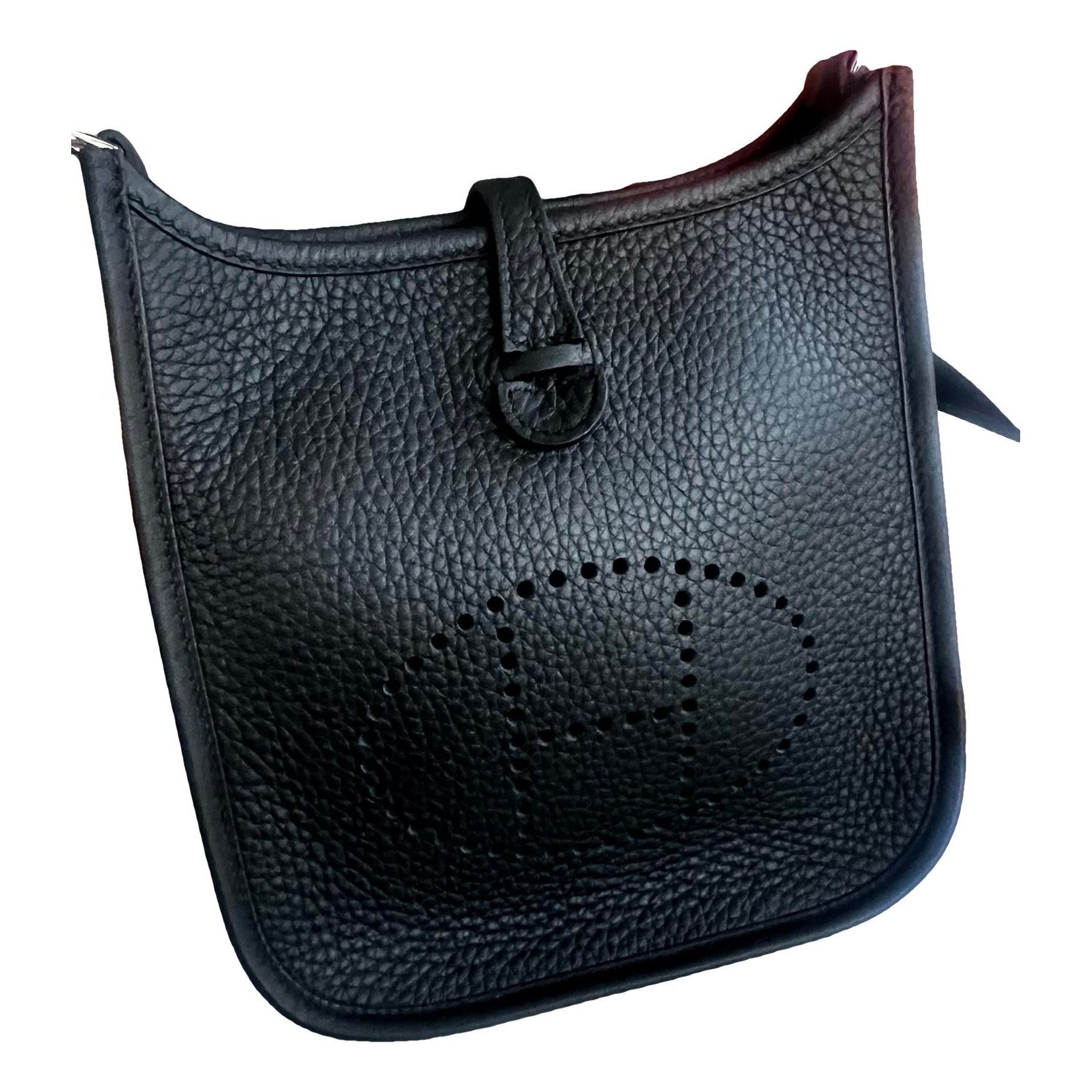 Mini Evelyne leather crossbody bag