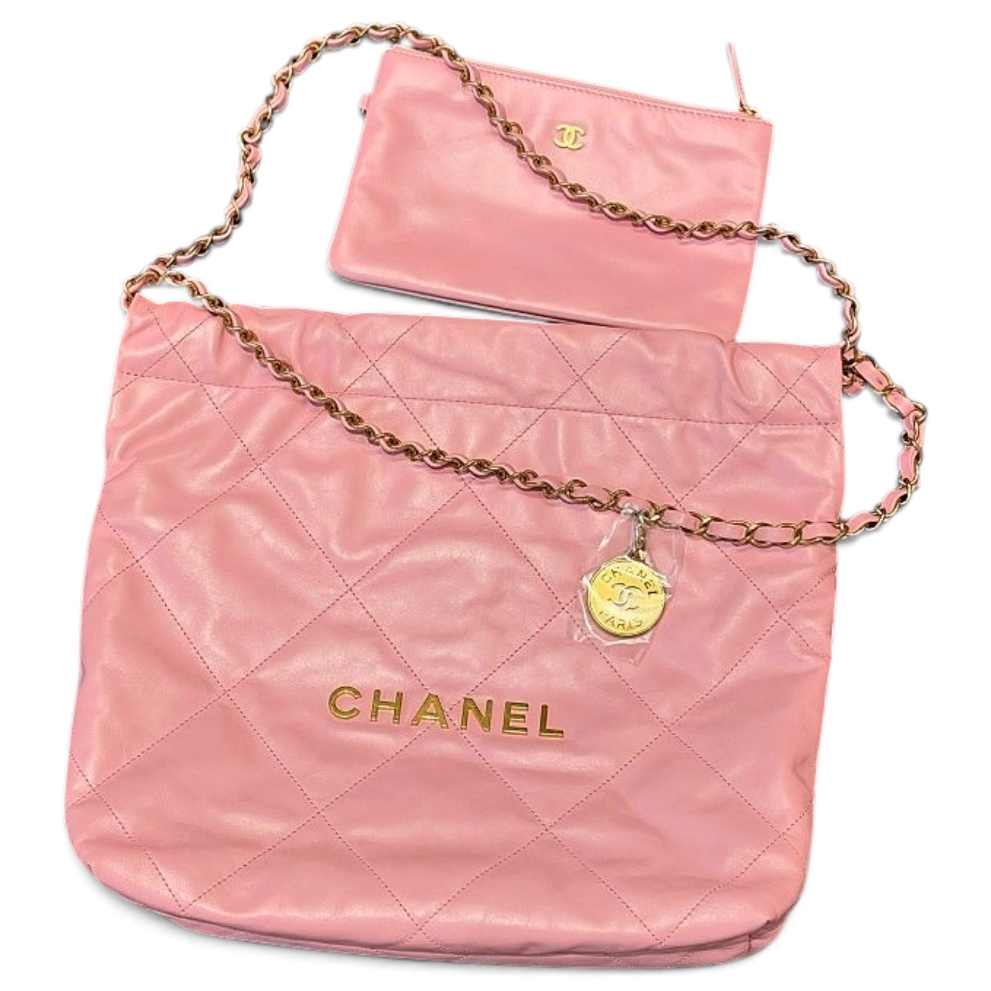 Chanel 22 leather handbag