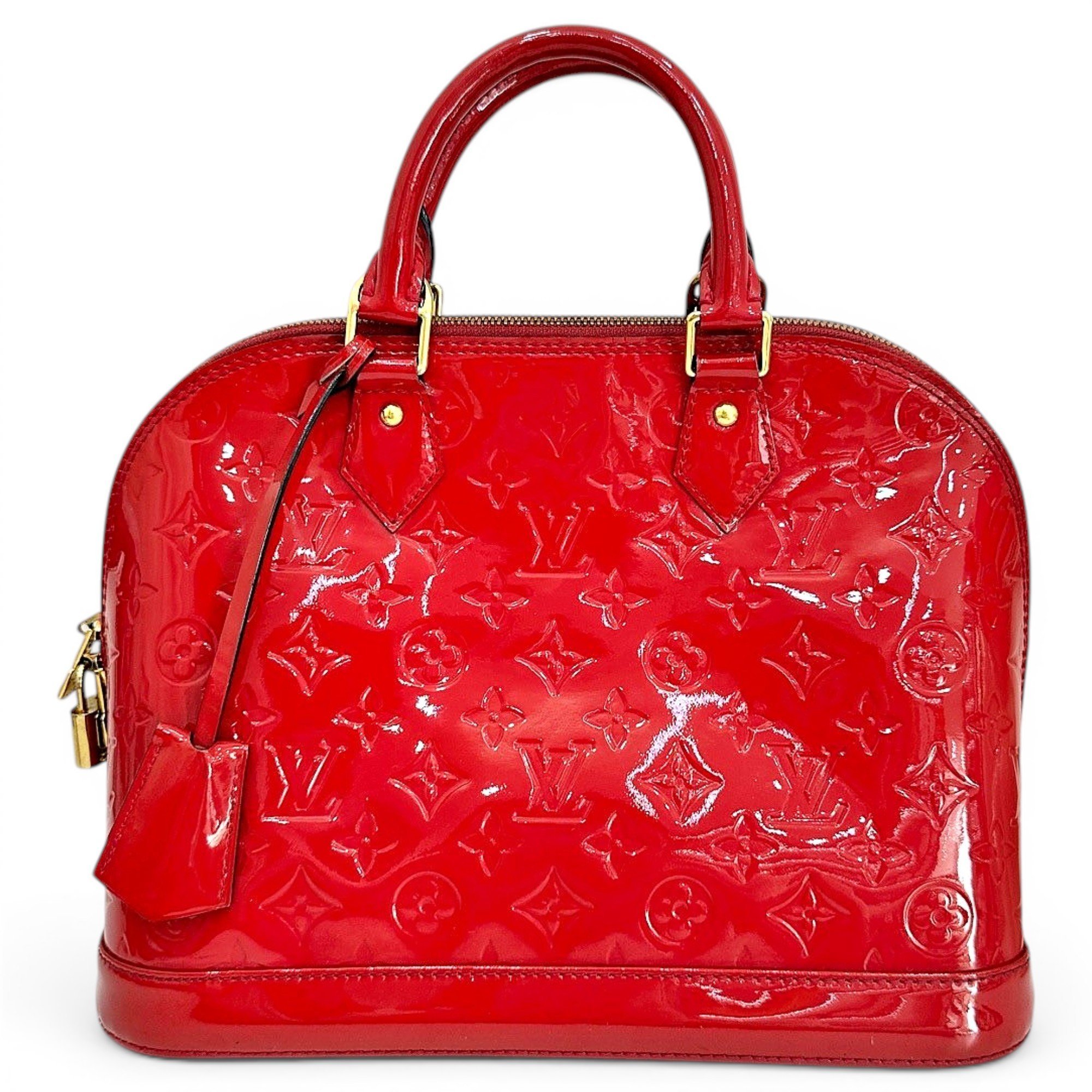 Alma leather handbag