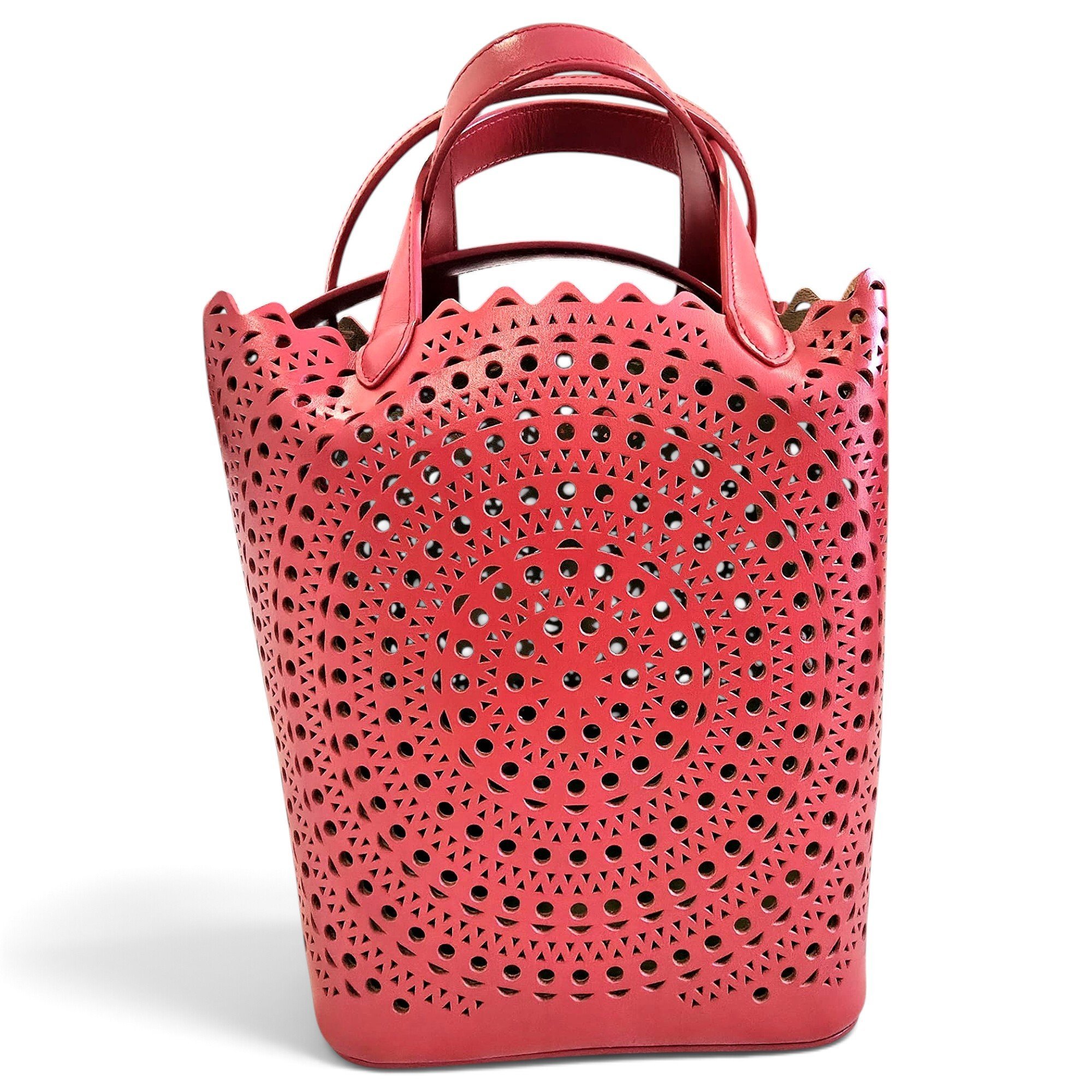 Alaia Leather crossbody bag