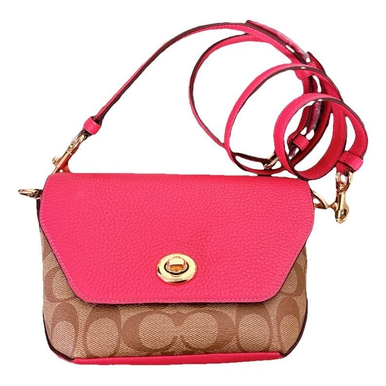 Leather crossbody bag