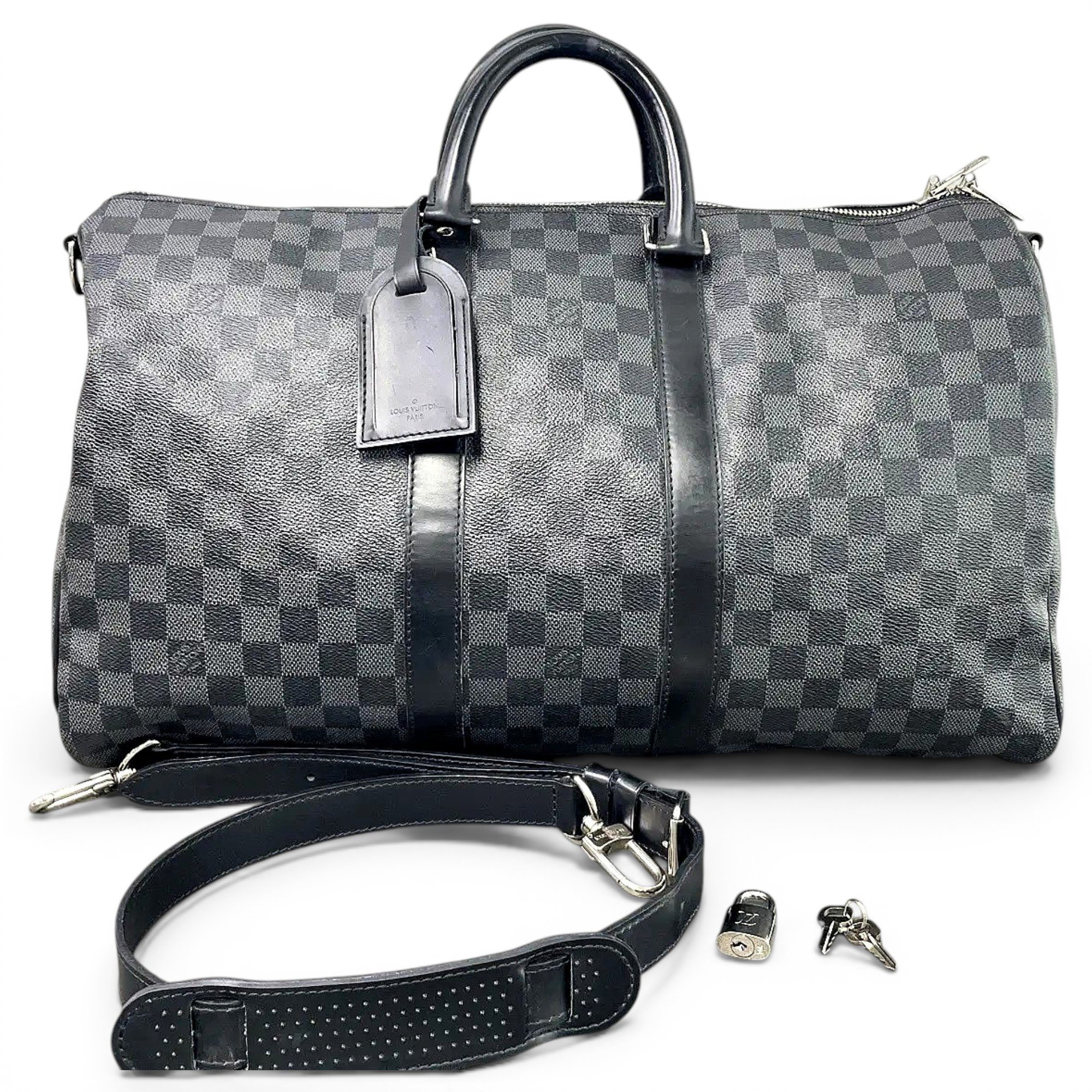 Keepall vinyl travel bag