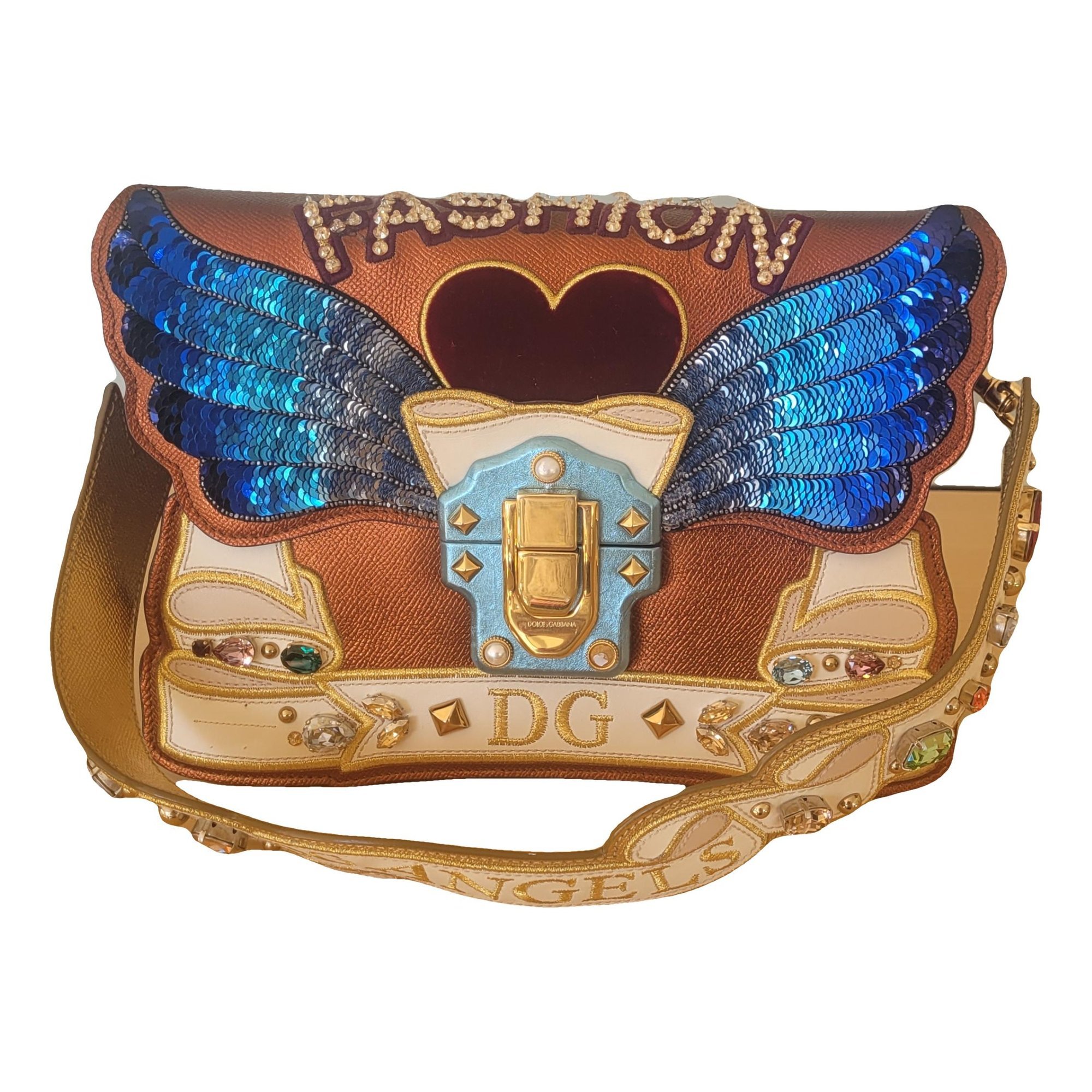 Lucia leather handbag