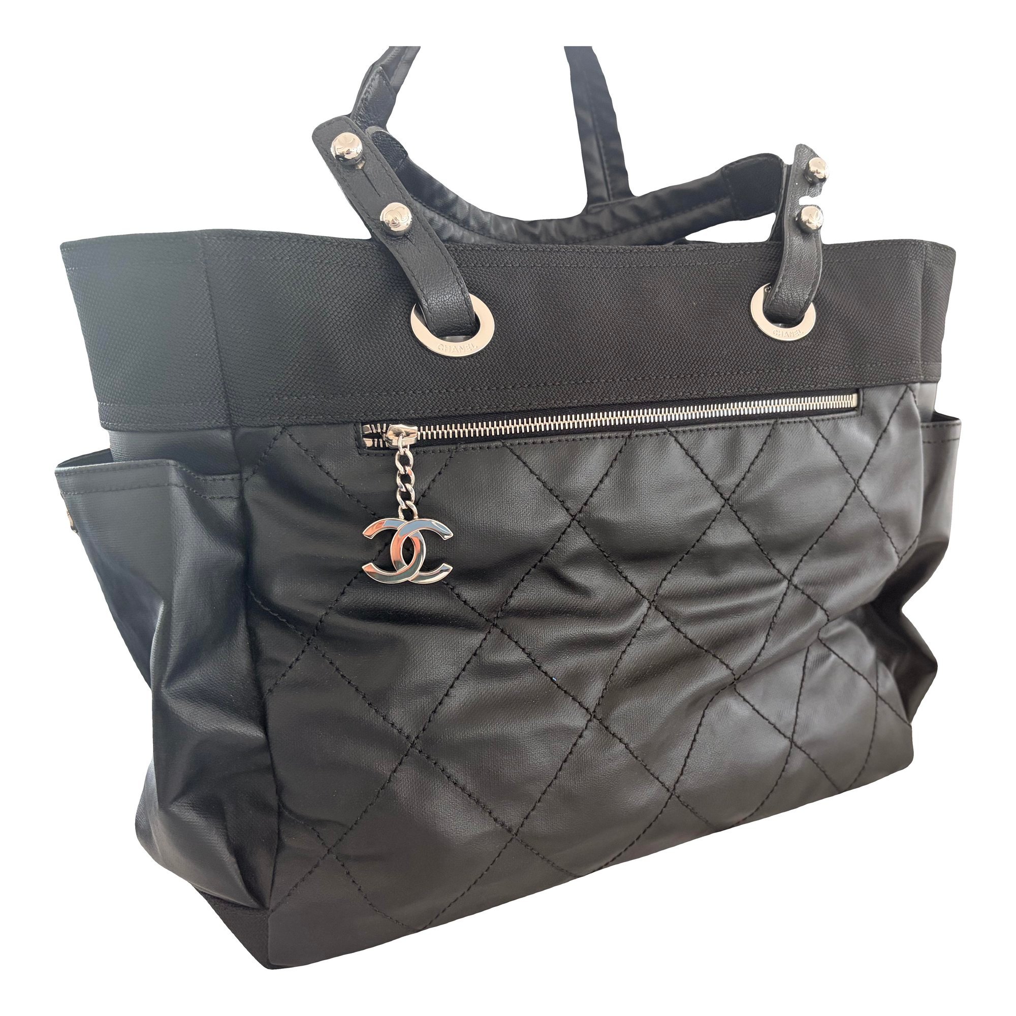 Paris-Biarritz leather tote