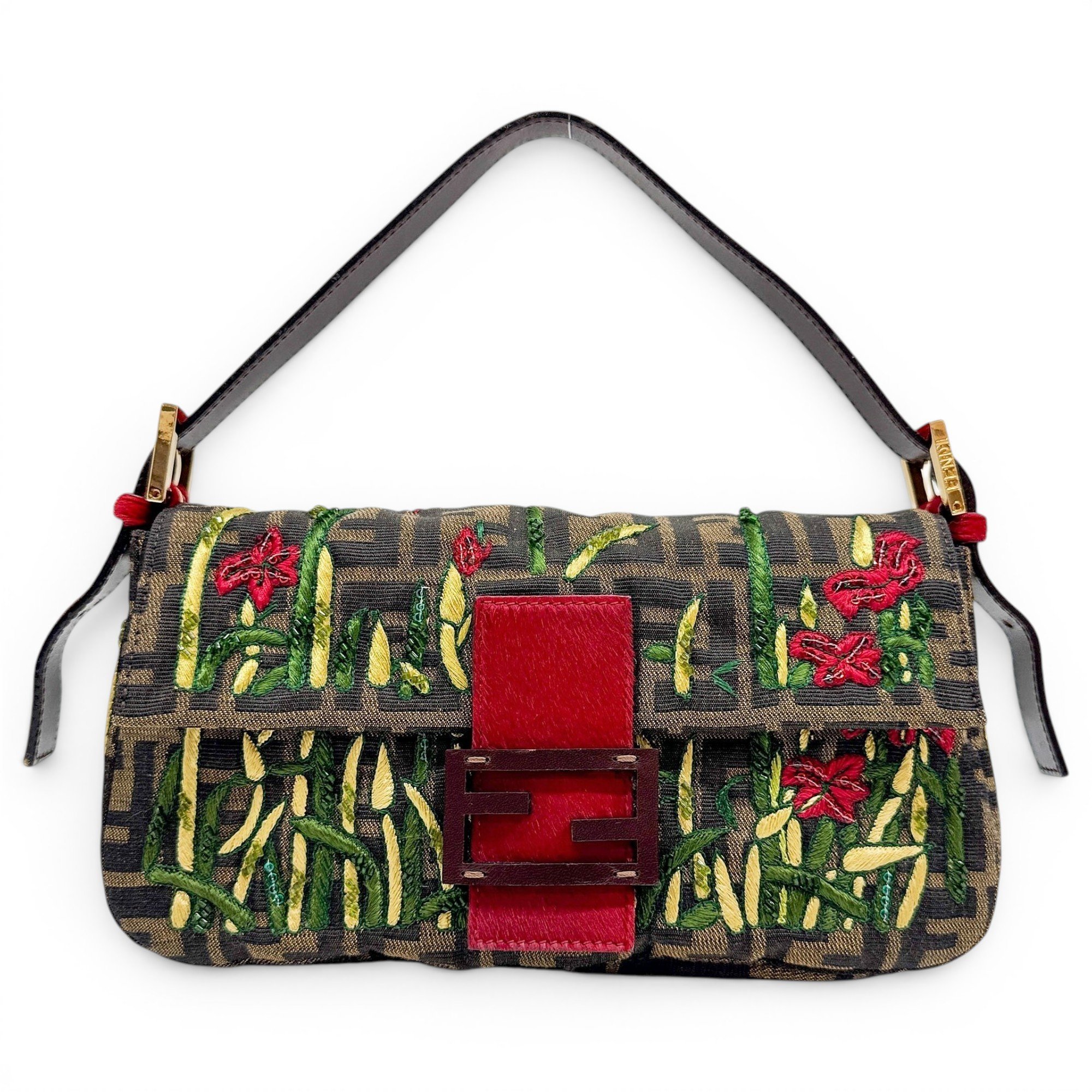 Baguette cloth handbag