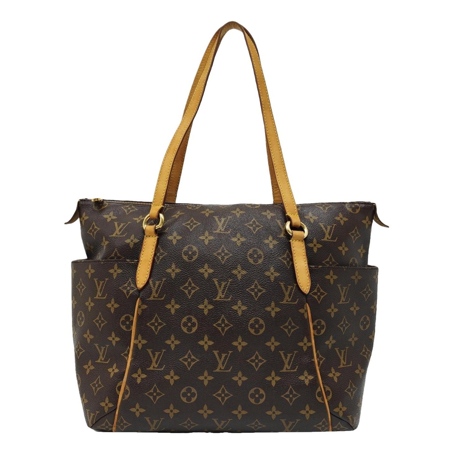 Totally leather handbag