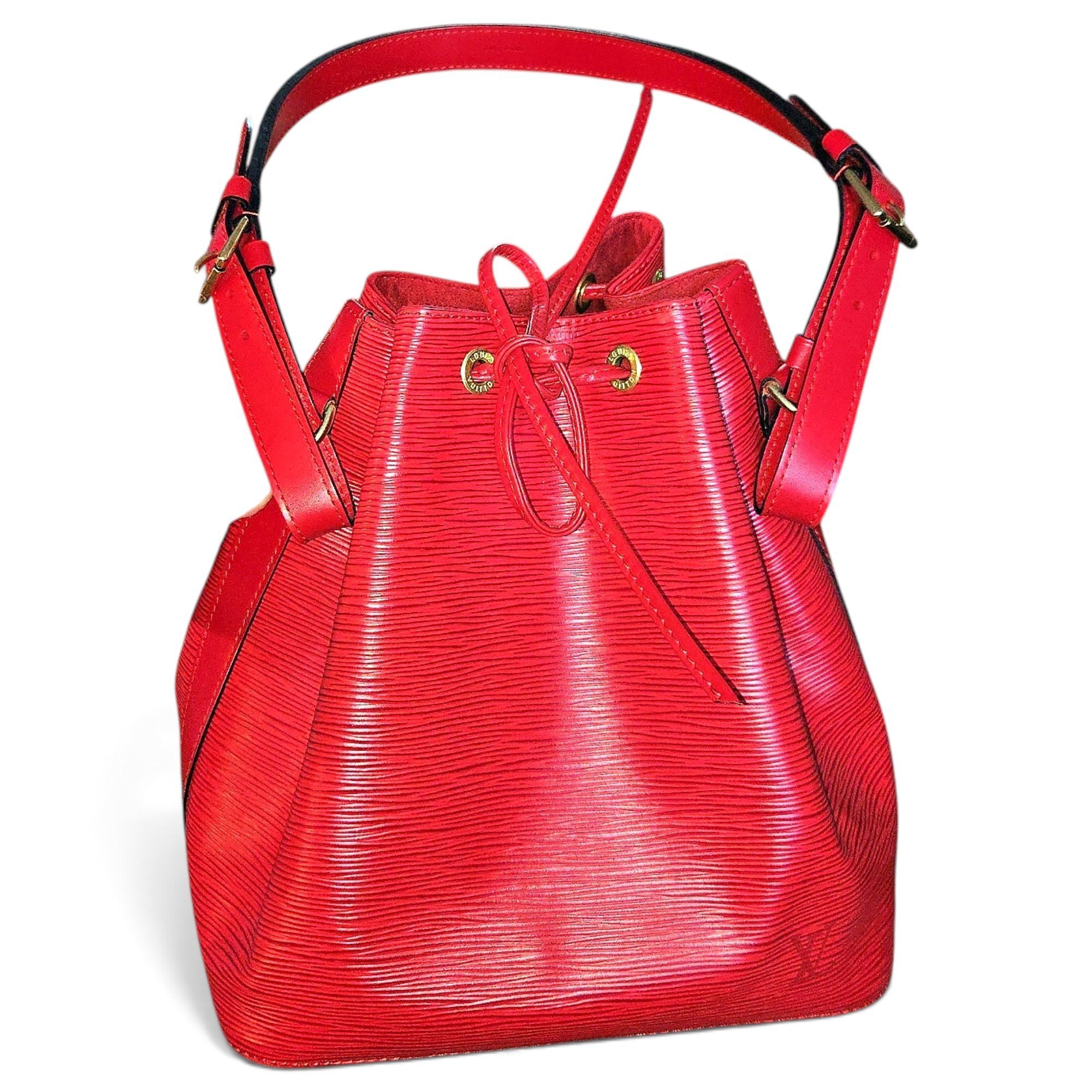 Nano Noé leather handbag