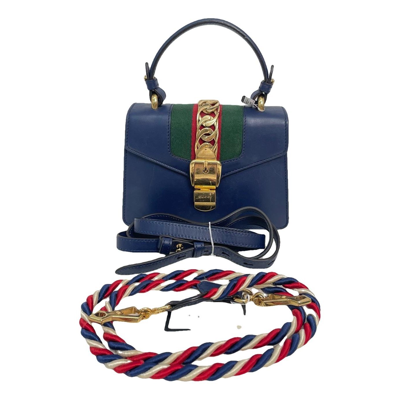 Sylvie Top Handle leather handbag
