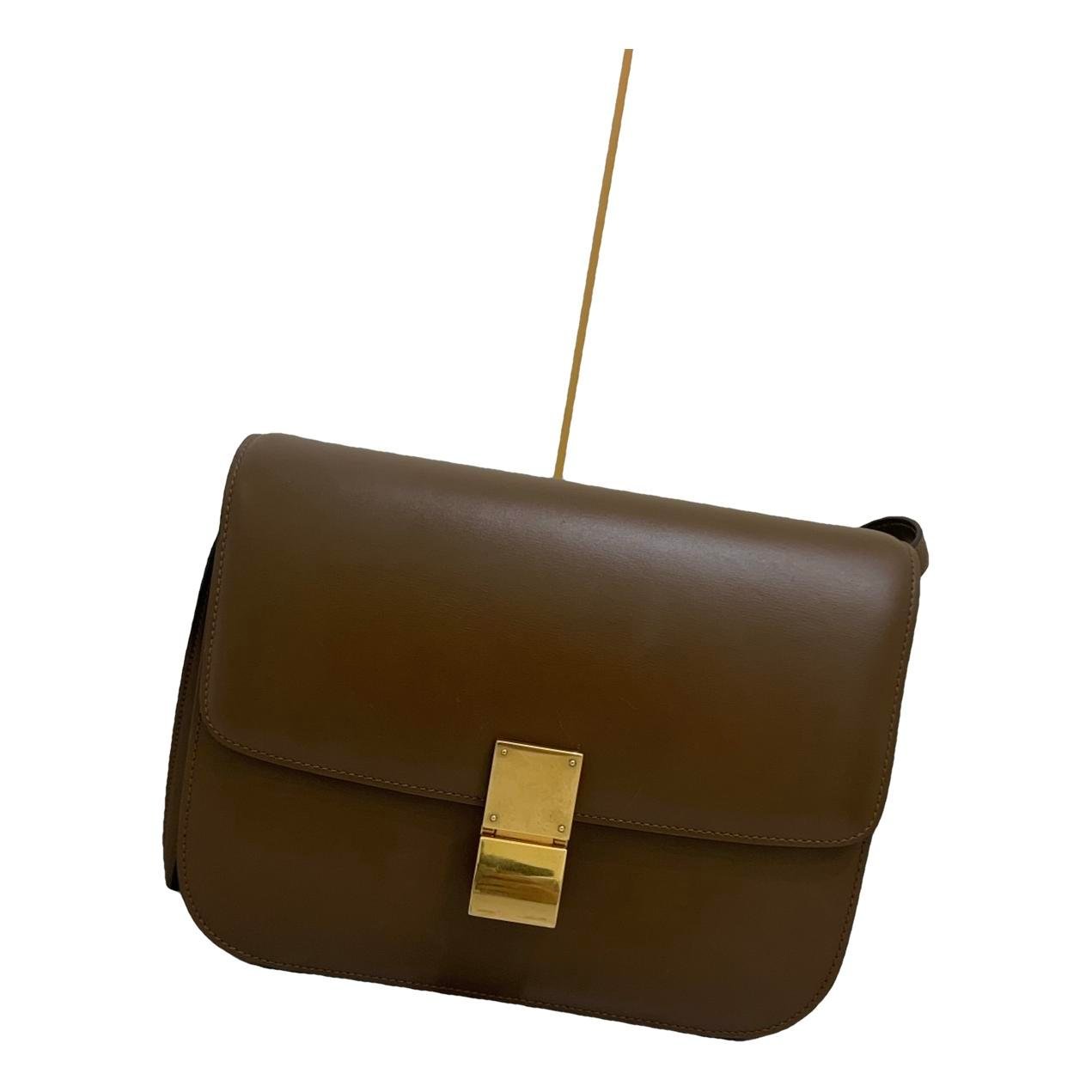Classic leather handbag