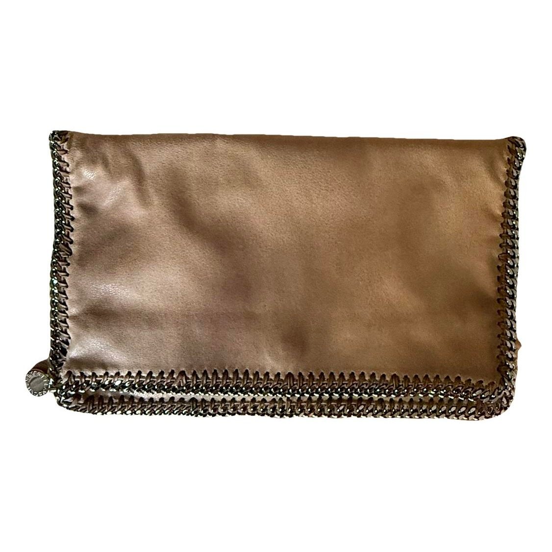 Falabella vegan leather clutch bag